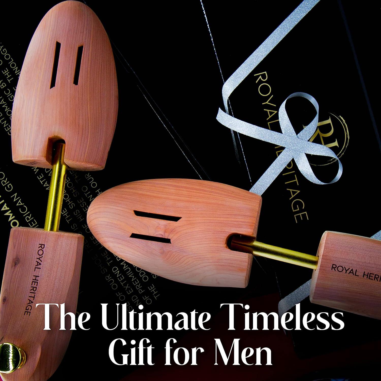 Zapatos de Madera de Cedro Royal Heritage - 1 Paquete - Talla 7-8.5