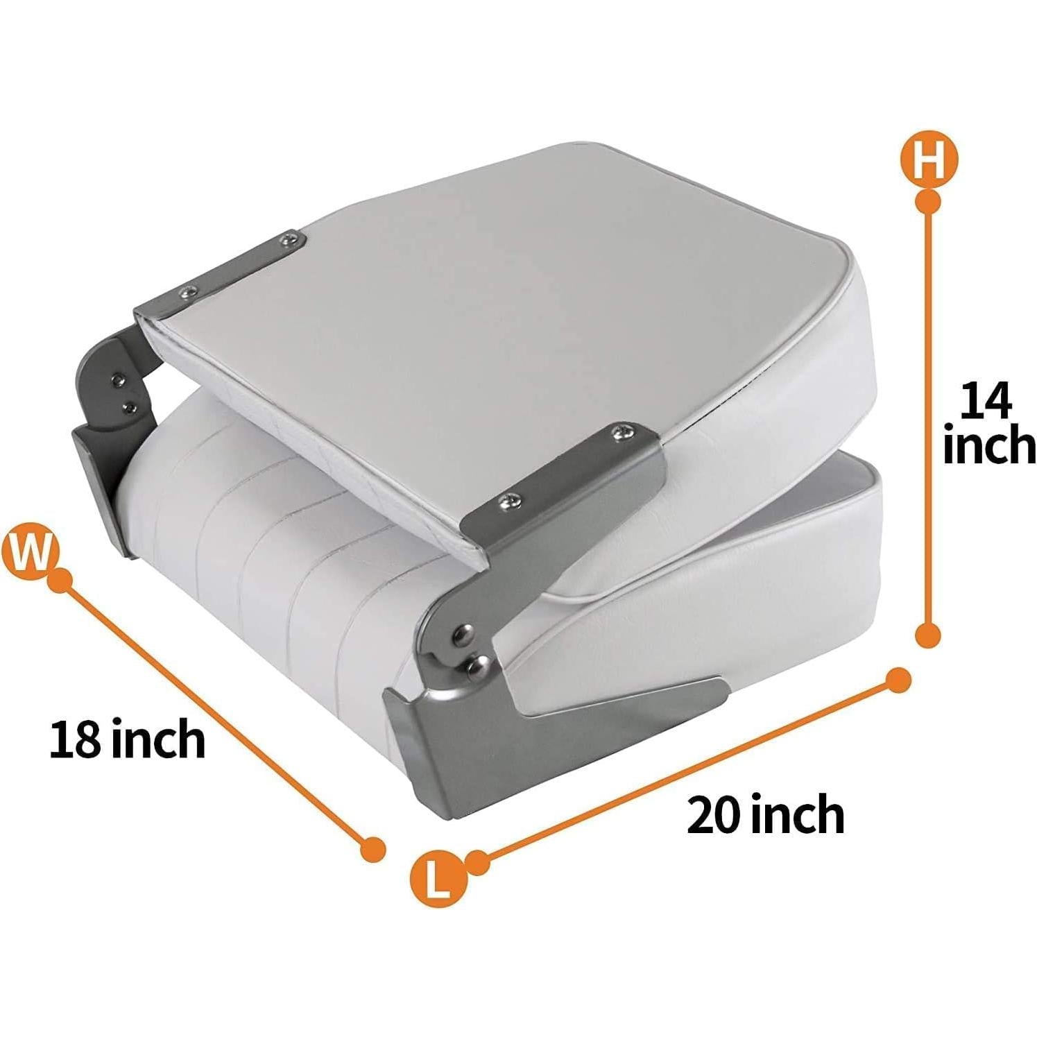 Cubierta de Asiento Plegable LU2000 para Barco 50x45cm