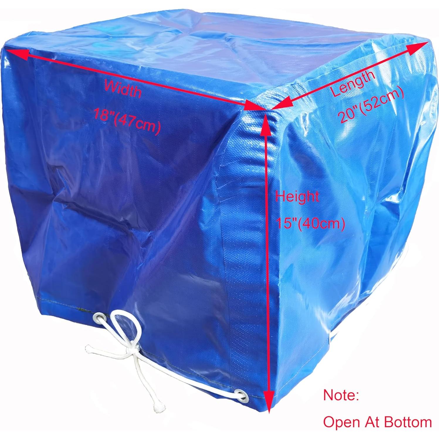 Cubierta de Asiento Plegable LU2000 para Barco 50x45cm