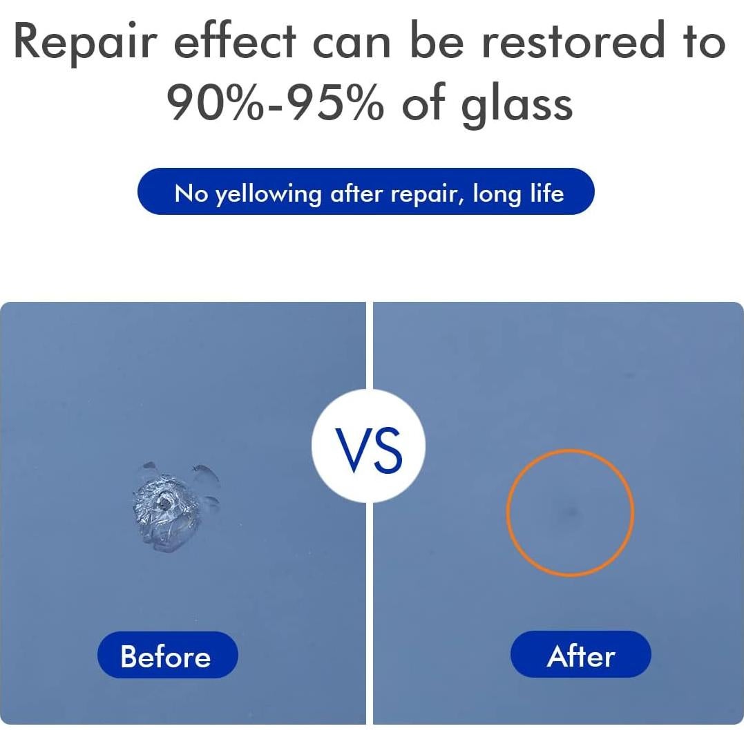 Kit de Reparación de Parabrisas XTryfun - Juego Individual