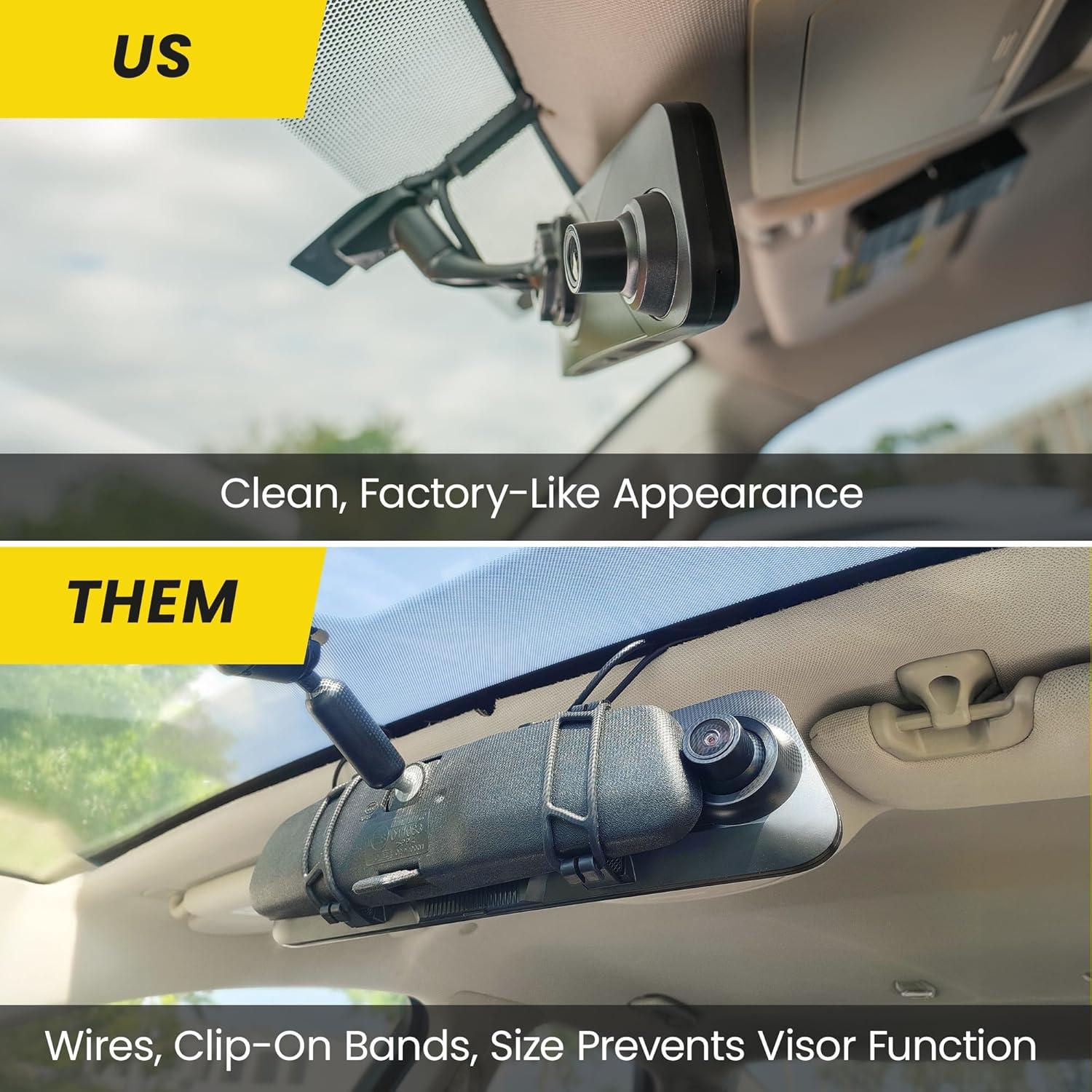 Espejo DVR STINGER STR4K 9.66" 4K UHD con Cámara 2K Jeep Wrangler JL