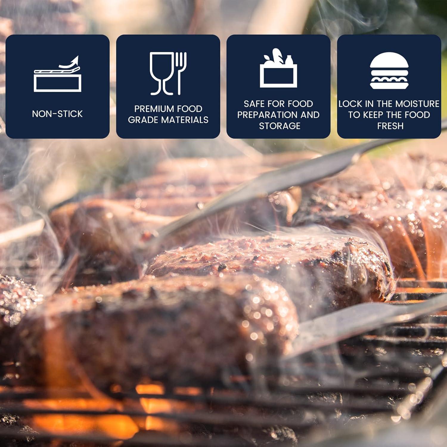 Papel Redondo para Hamburguesas Yenmoz 11.5 cm 500 Pcs