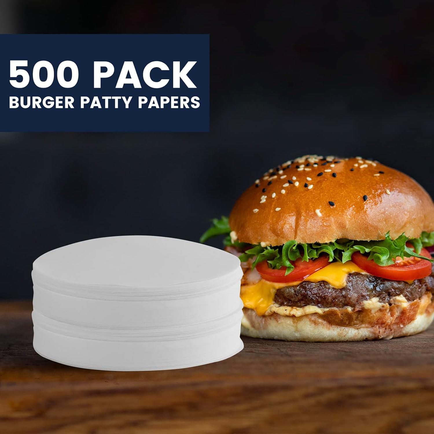 Papel Redondo para Hamburguesas Yenmoz 11.5 cm 500 Pcs