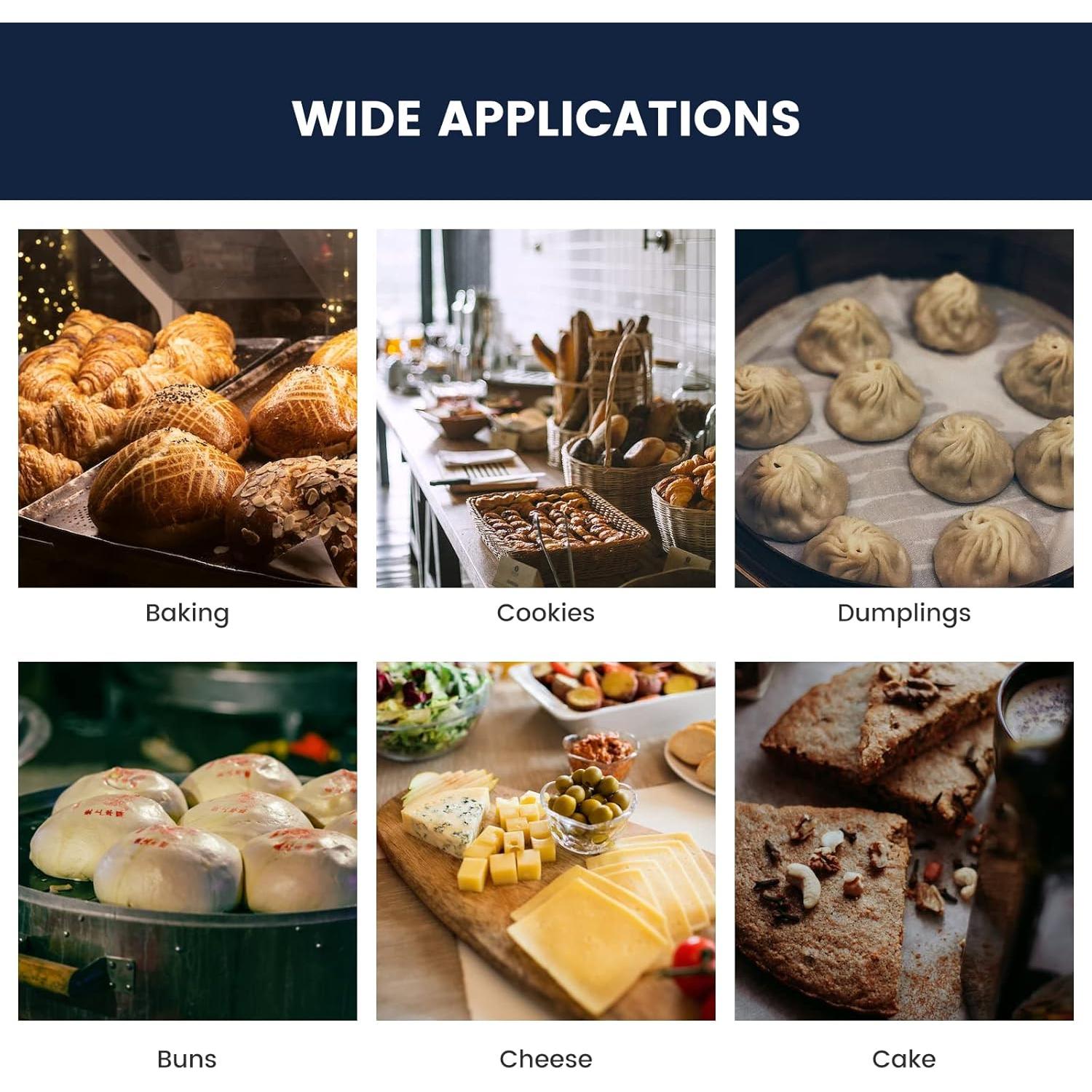 Papel Redondo para Hamburguesas Yenmoz 11.5 cm 500 Pcs