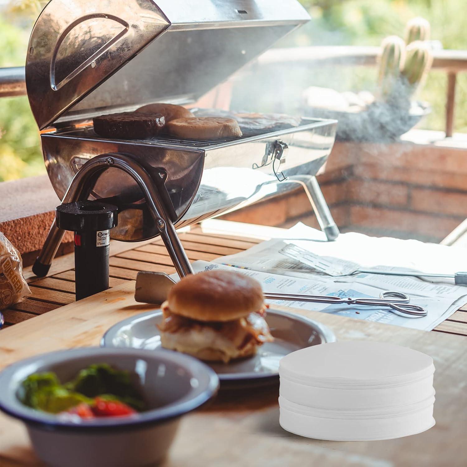 Papel Redondo para Hamburguesas Yenmoz 11.5 cm 500 Pcs