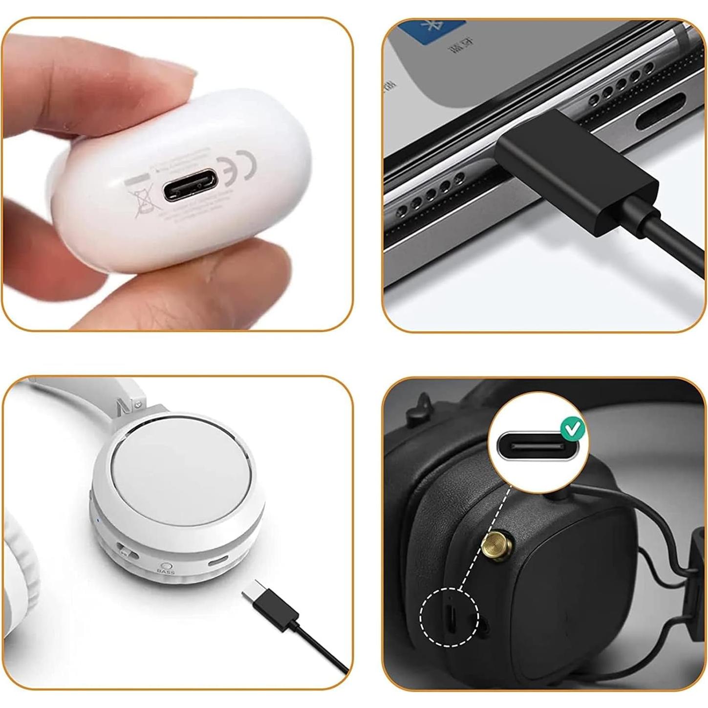 Cable de Carga USB Tipo C Toxaoii 1m para Linternas