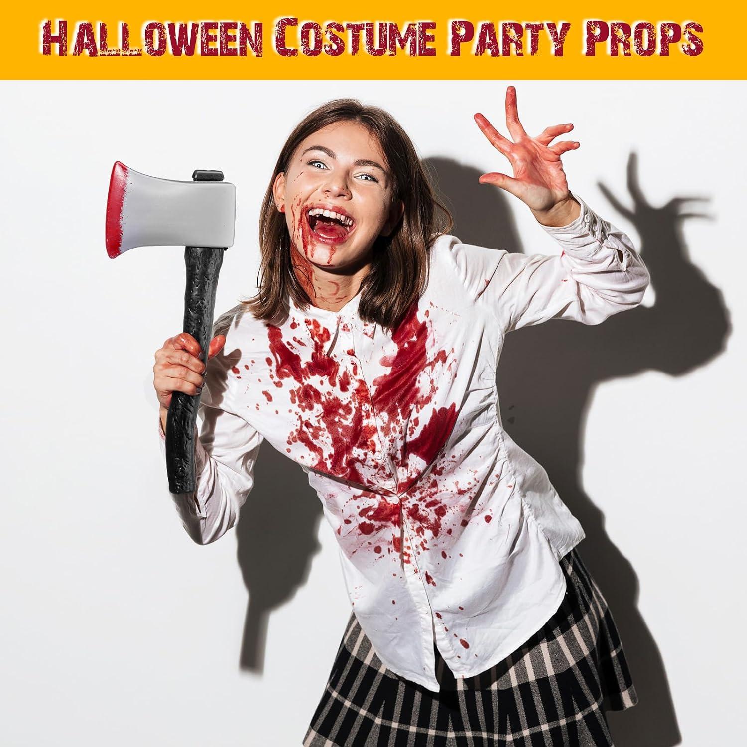 Hacha de Disfraz de Halloween Vicenpal - Accesorio Realista 41x16 cm