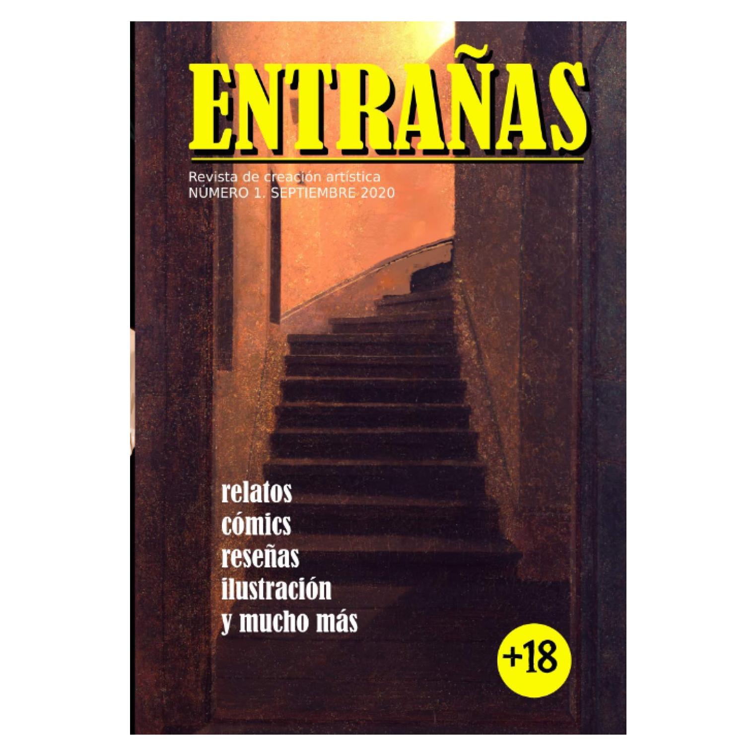Entrañas. Número 1: Revista de terror y misterio (Revista Entrañas) (Spanish Edition)
