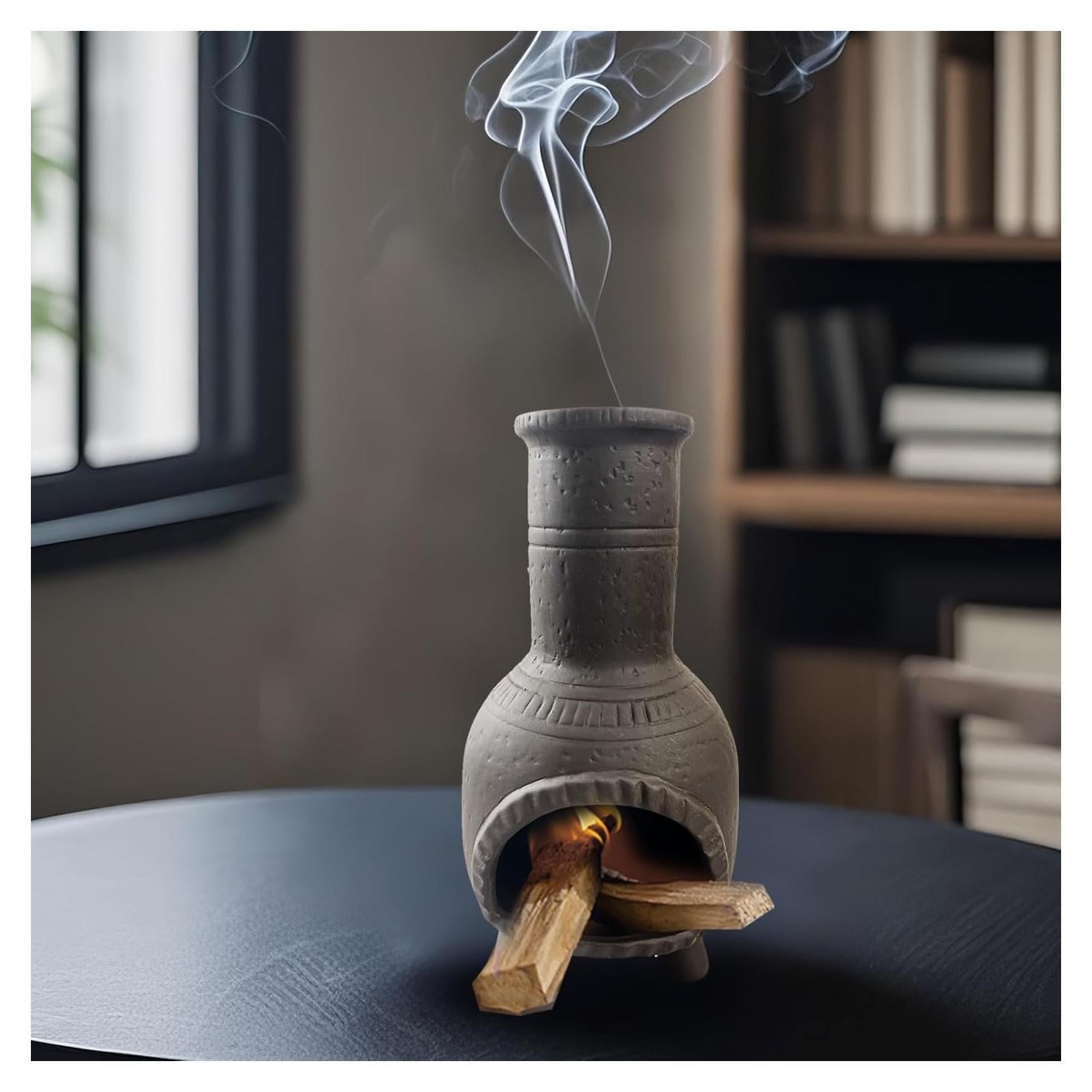 Soporte de Incienso de Cerámica Lioong para Palo Santo y Salvia