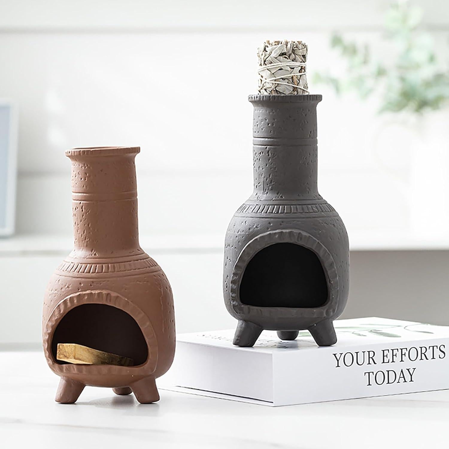 Soporte de Incienso de Cerámica Lioong para Palo Santo y Salvia