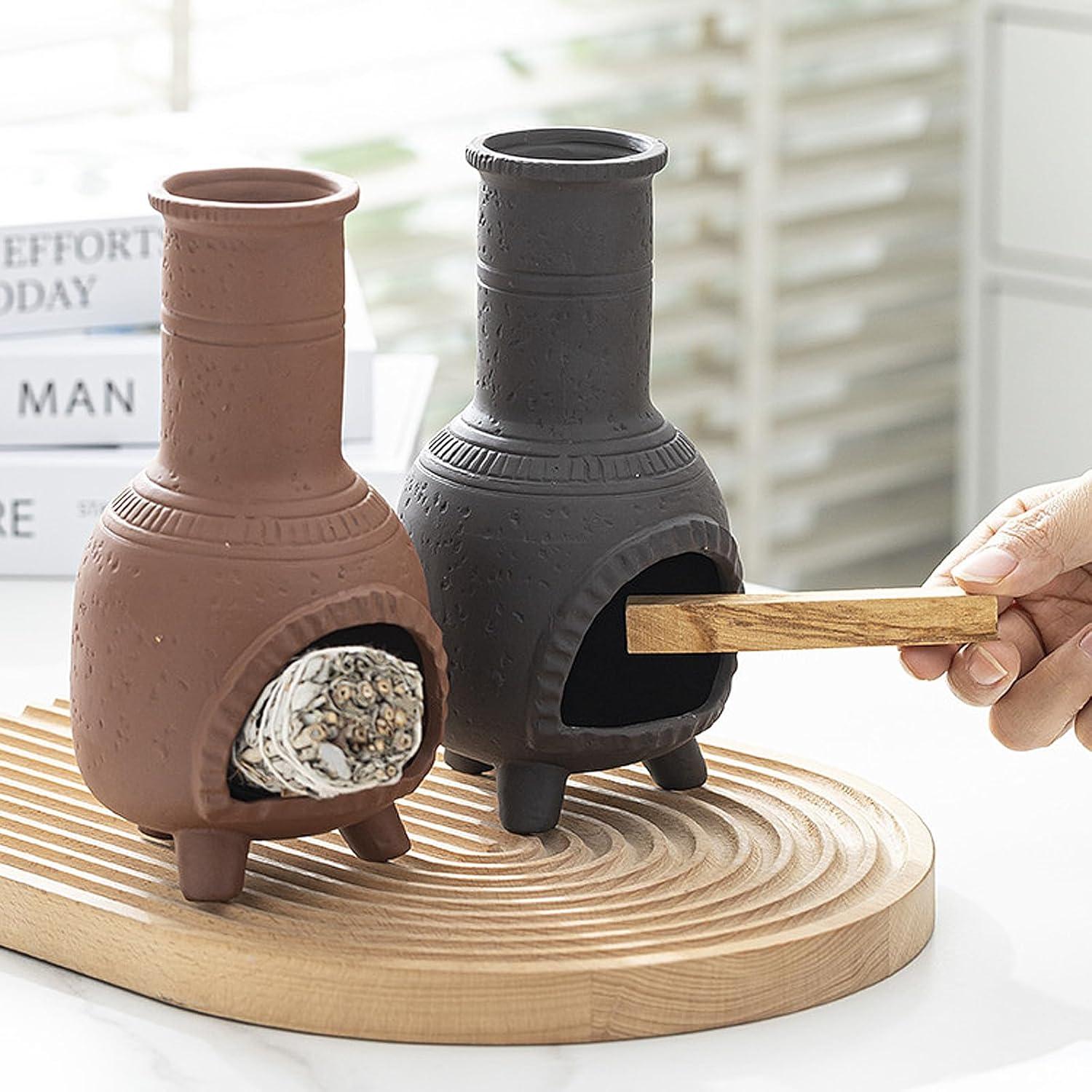 Soporte de Incienso de Cerámica Lioong para Palo Santo y Salvia