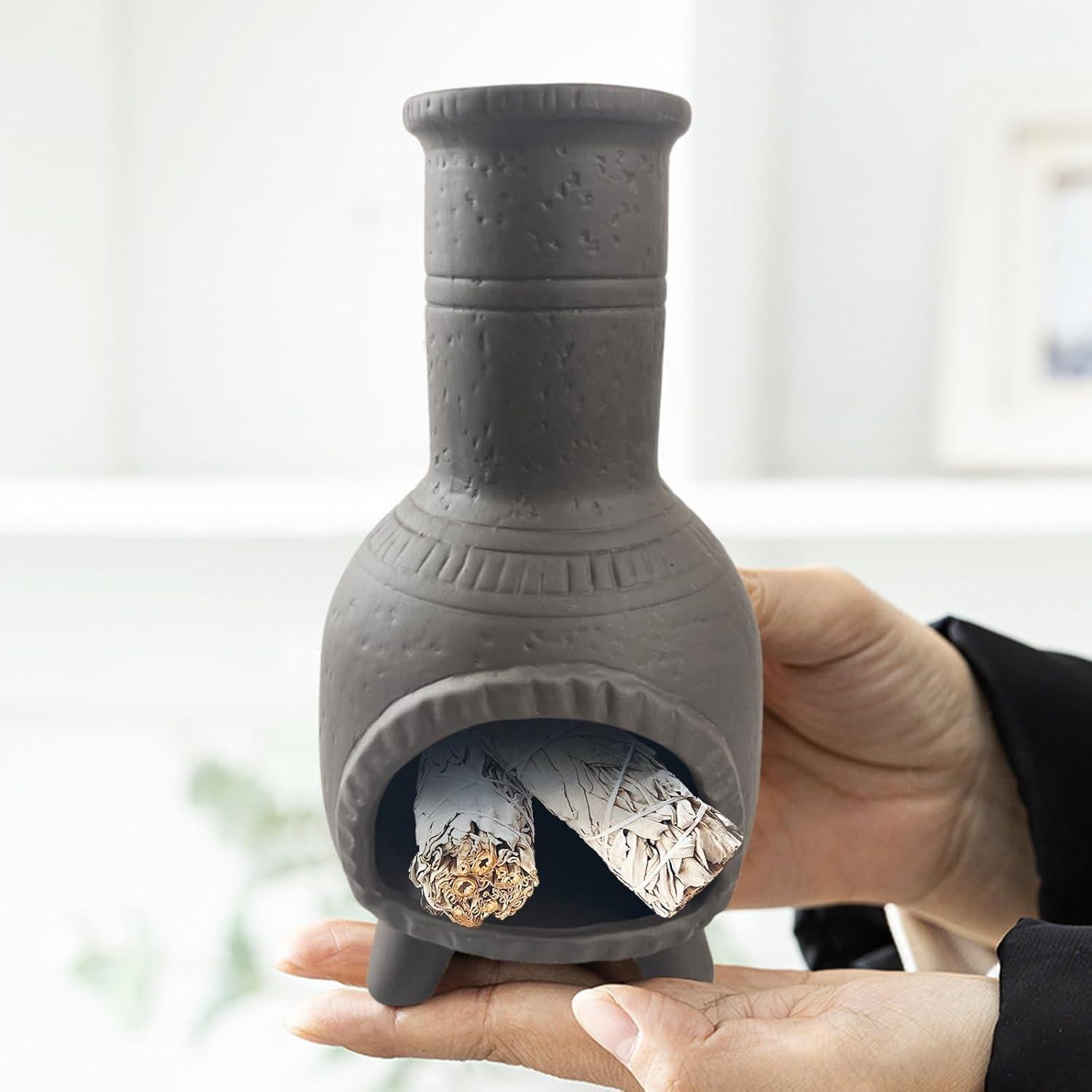 Soporte de Incienso de Cerámica Lioong para Palo Santo y Salvia