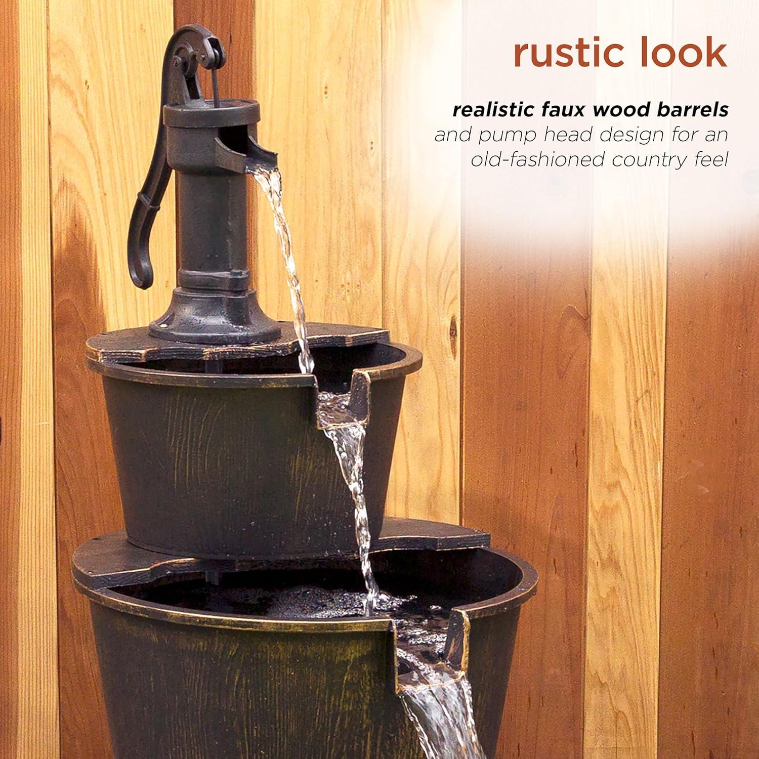 Fuente de Agua Rústica Alpine TEC234BR 101.6 cm Exterior