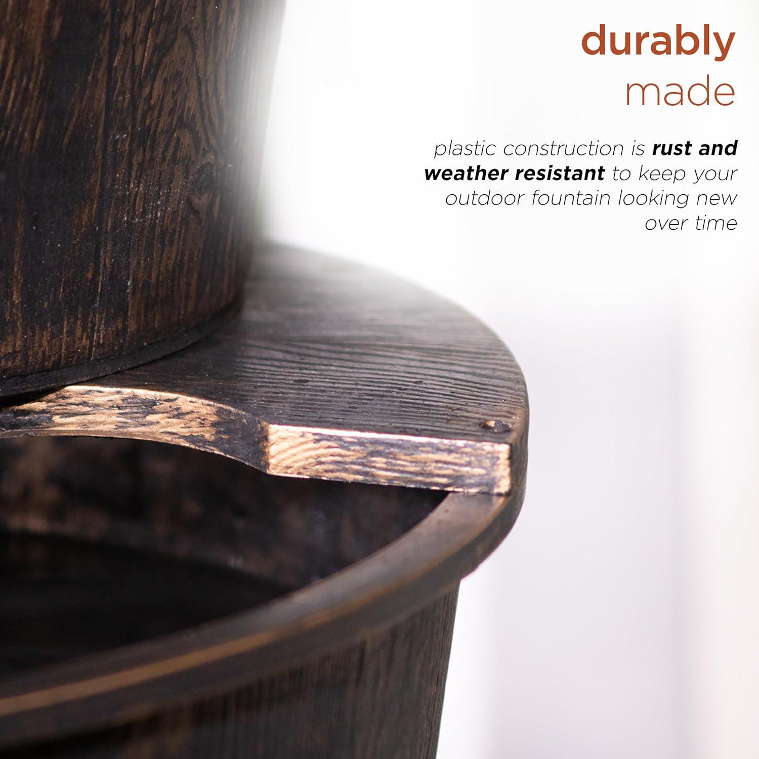 Fuente de Agua Rústica Alpine TEC234BR 101.6 cm Exterior