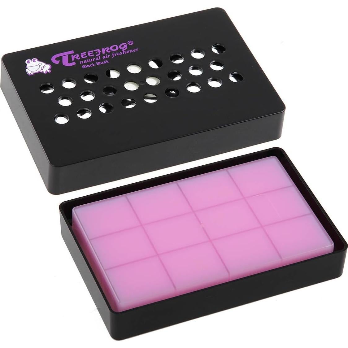 Ambientador Gel Auto Dynasty Aroma Almizcle Negro 12 Pzas