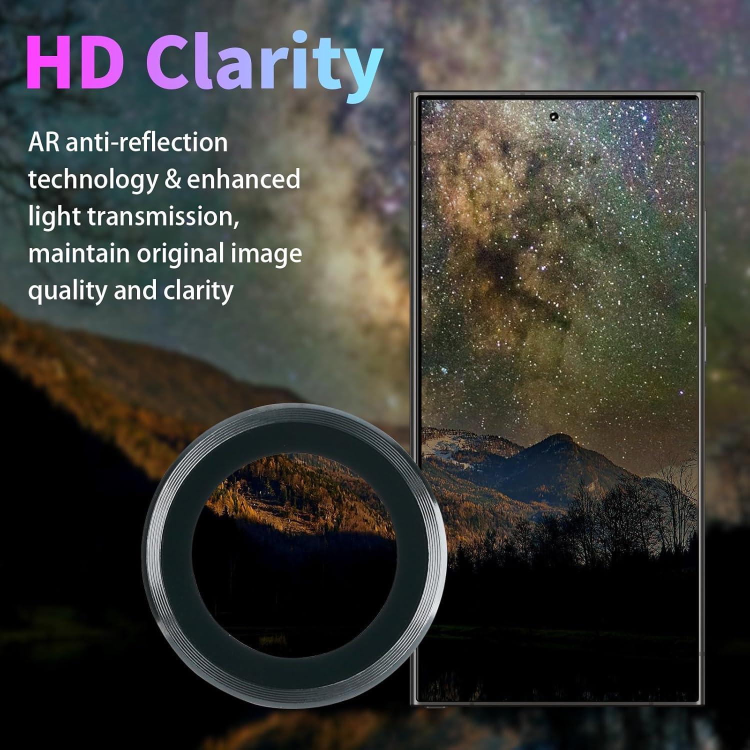 Protector de Lente de Cámara Zevytop para Samsung Galaxy S24 Ultra