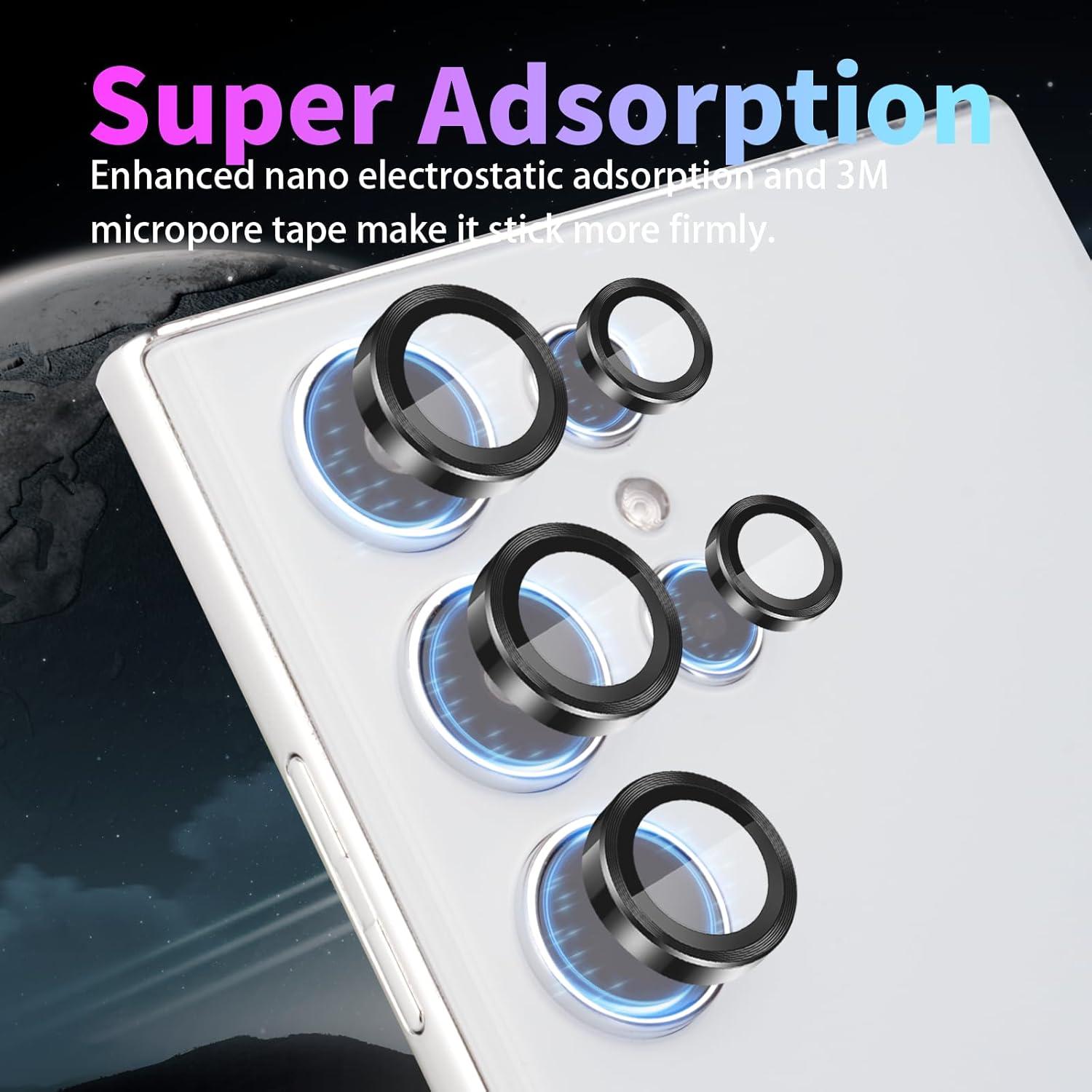 Protector de Lente de Cámara Zevytop para Samsung Galaxy S24 Ultra