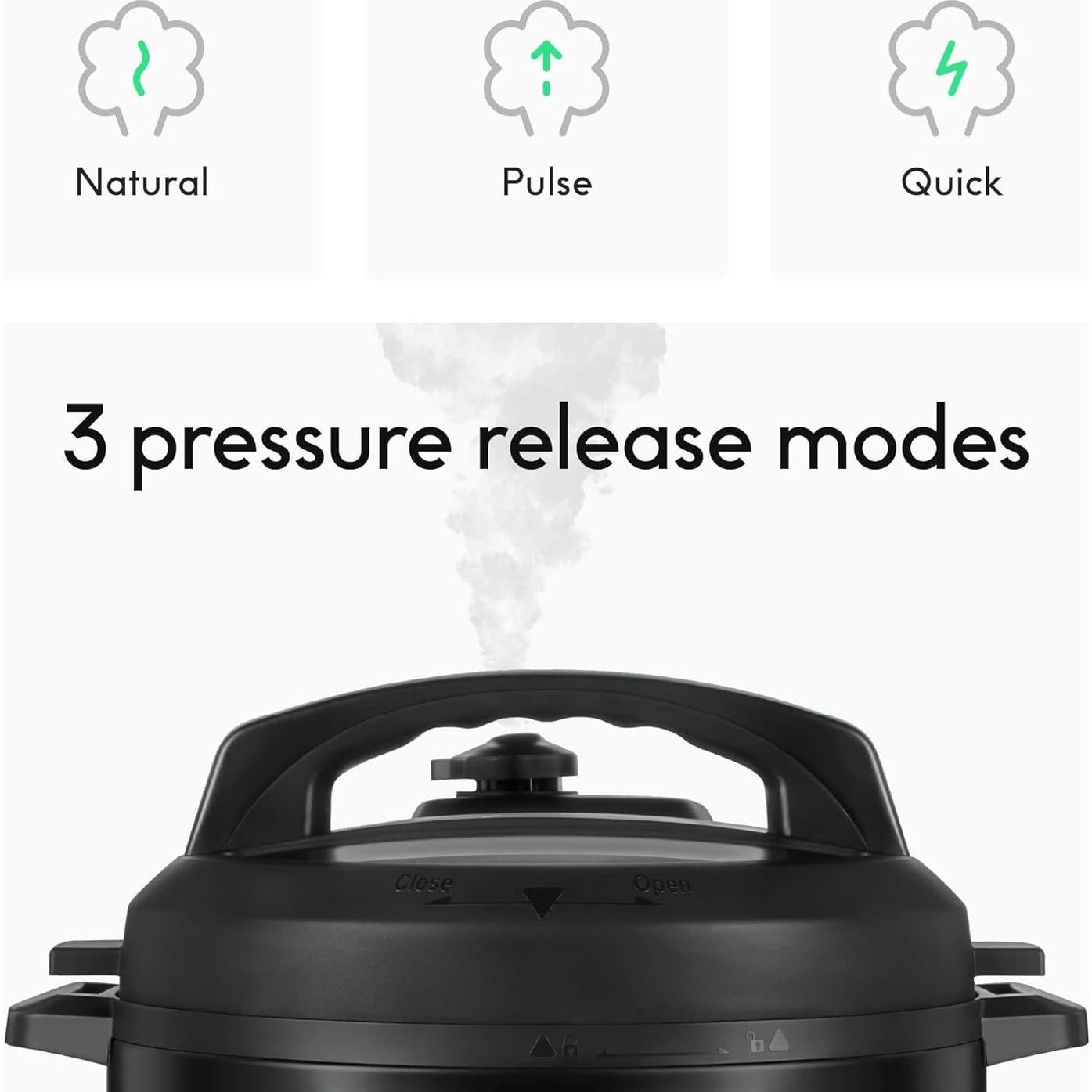 Olla de Presión Inteligente CHEF iQ 6L con WiFi y Balanza