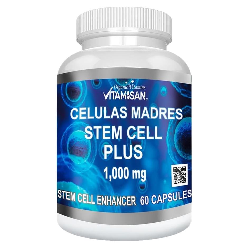Células Madres Vitamisan 1000 mg 60 Cápsulas Algas Verdeazuladas