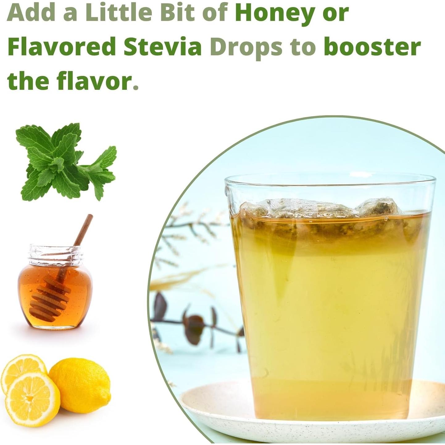 Té de Mullein VitalForest - 60 Bolsitas Ecológicas para Pulmones