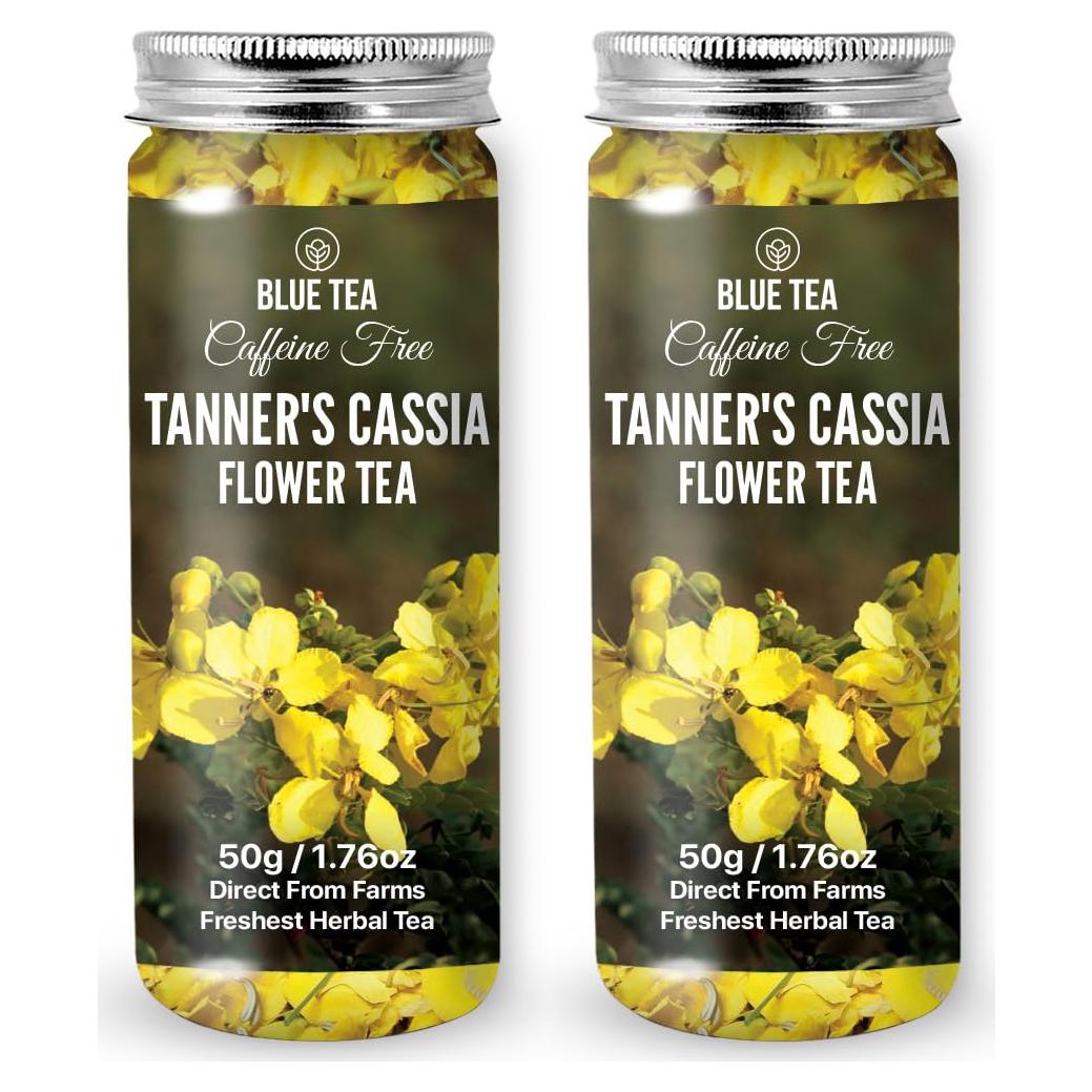 Té Herbal de Cassia de Tanner Blue Tea - 100g - Sin Cafeína