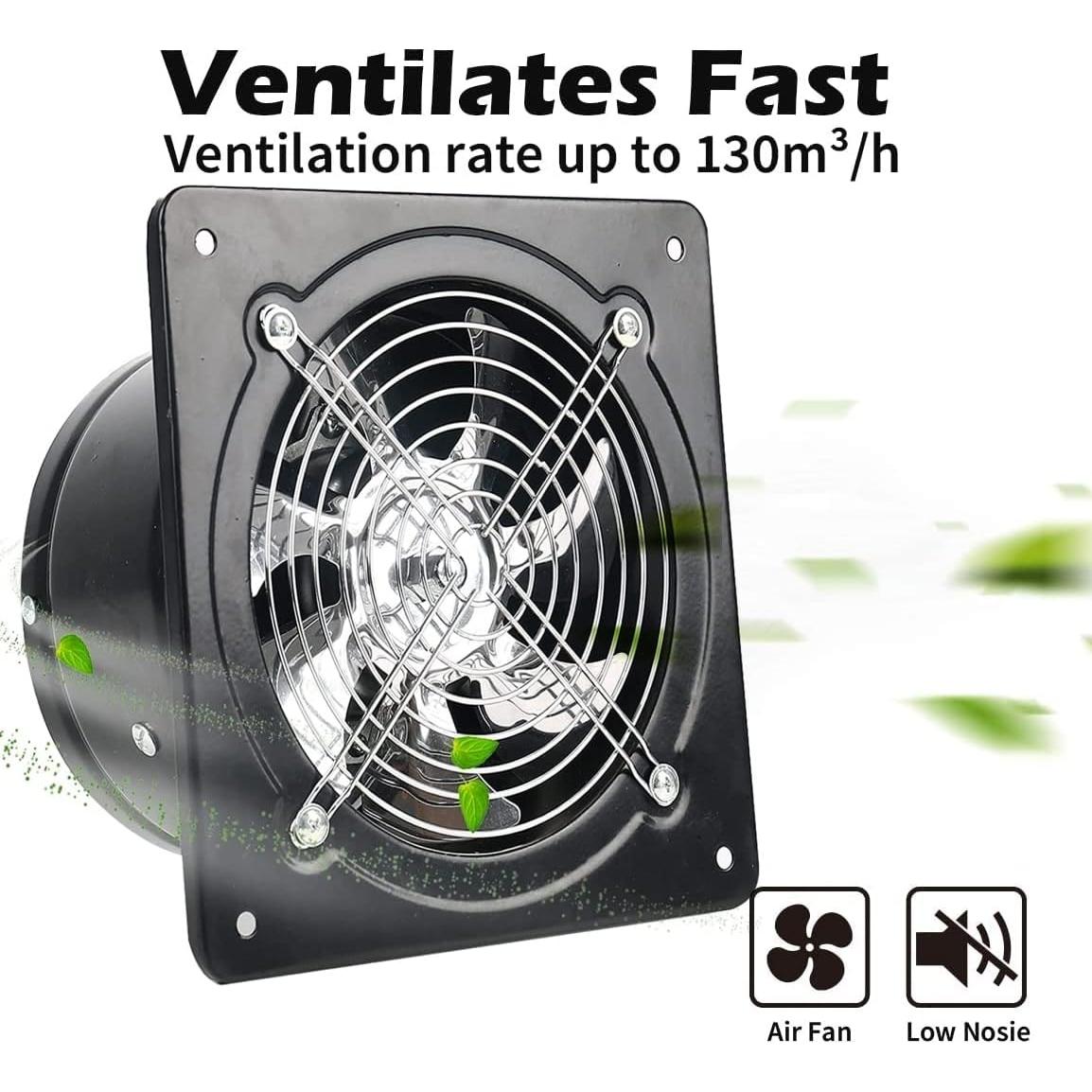 Ventilador de Escape Nalle 15 cm 40W para Baño y Cocina