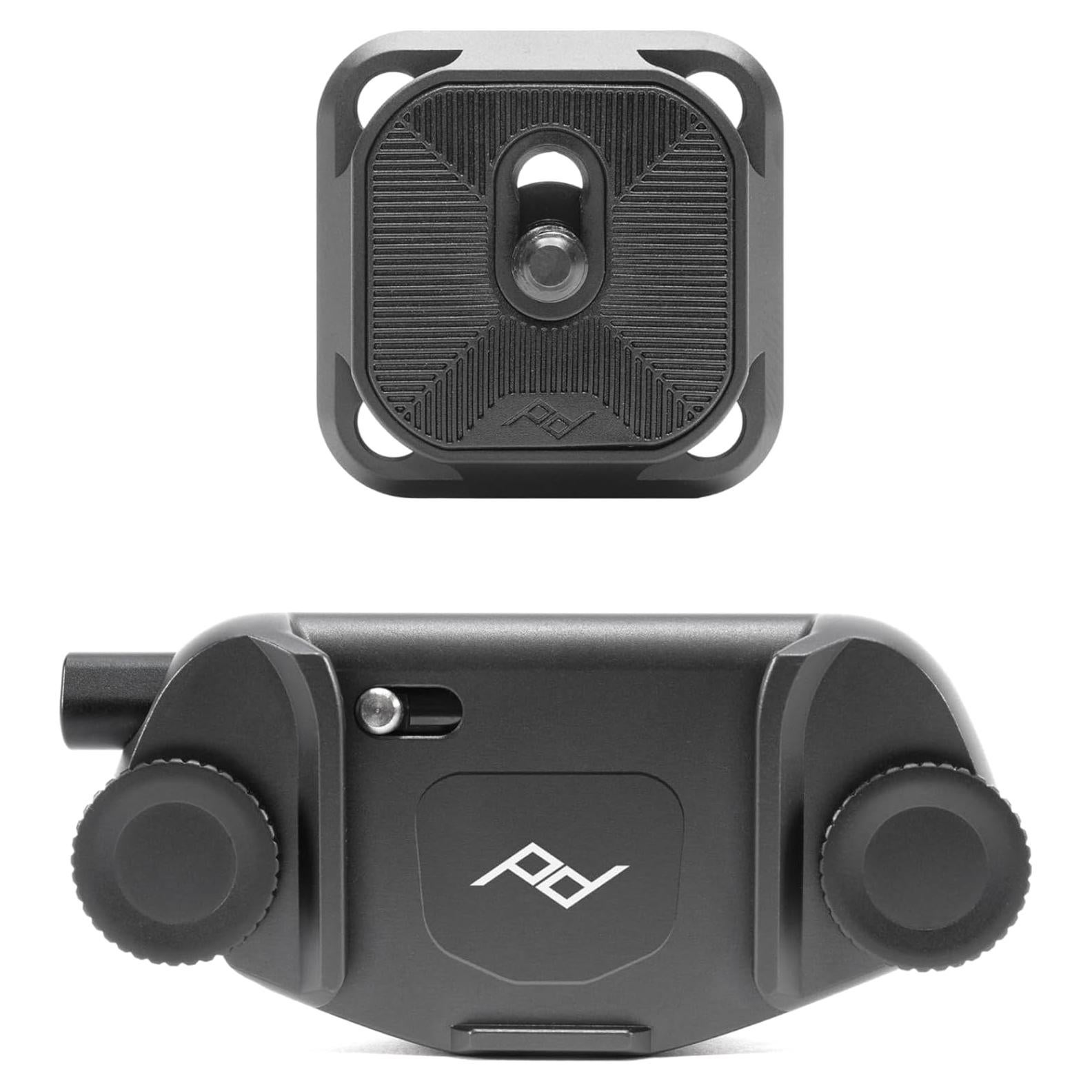 Clip de Cámara Capture V3 Peak Design Negro - Soporta 90.72 kg