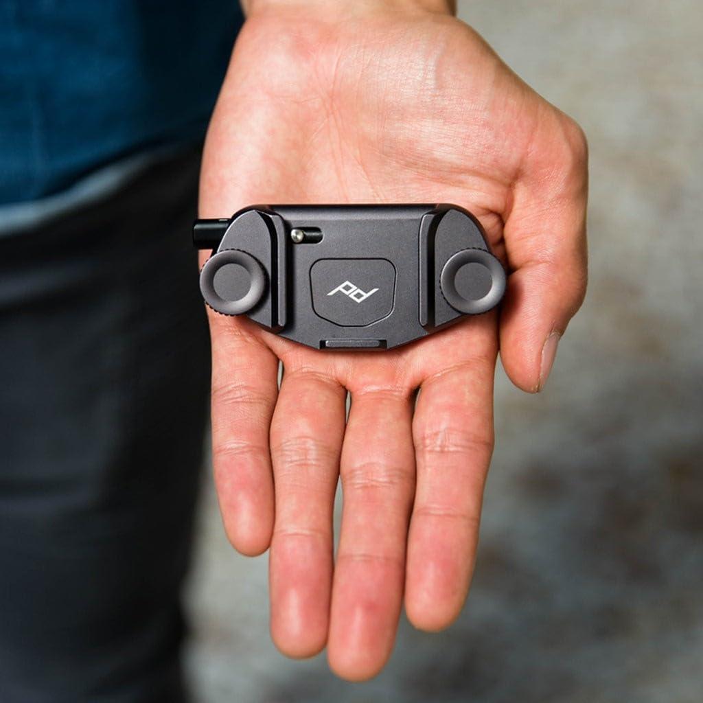 Clip de Cámara Capture V3 Peak Design Negro - Soporta 90.72 kg