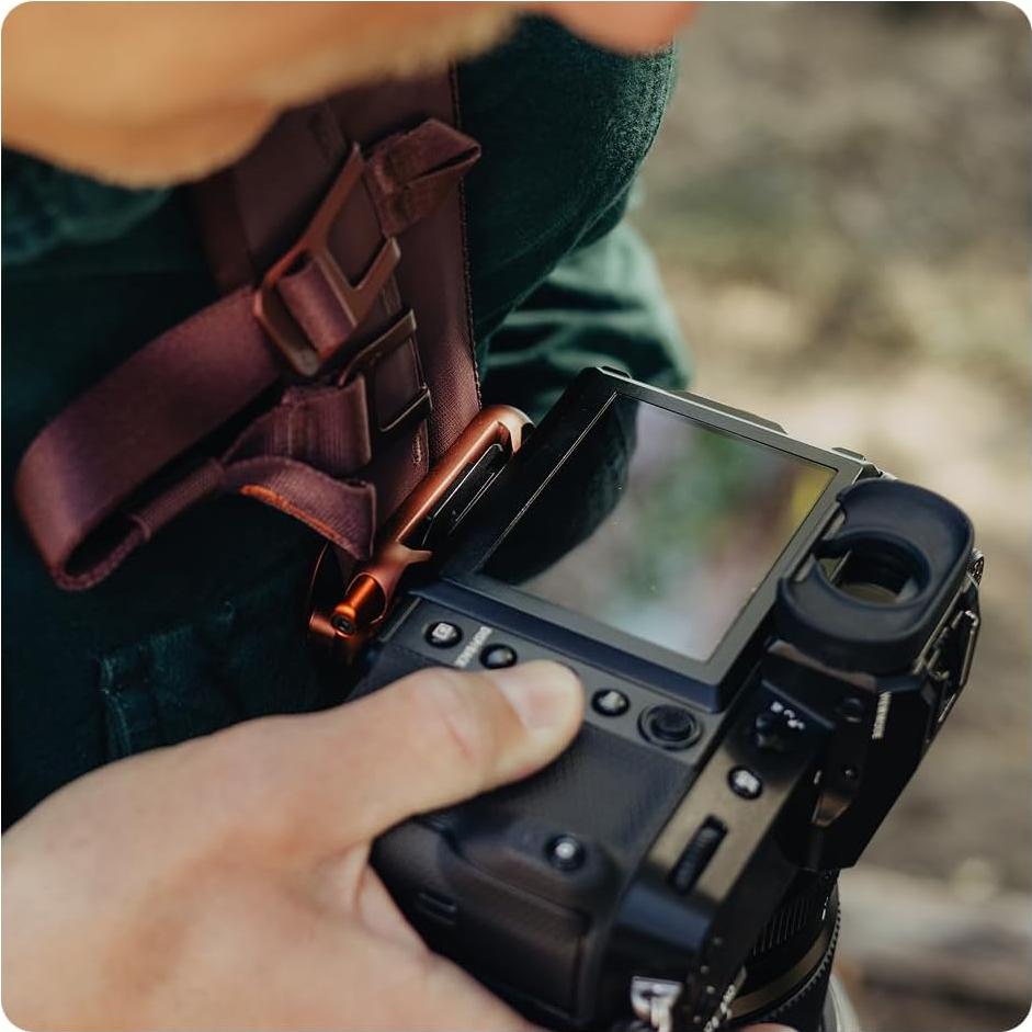 Clip de Cámara Capture V3 Peak Design Negro - Soporta 90.72 kg