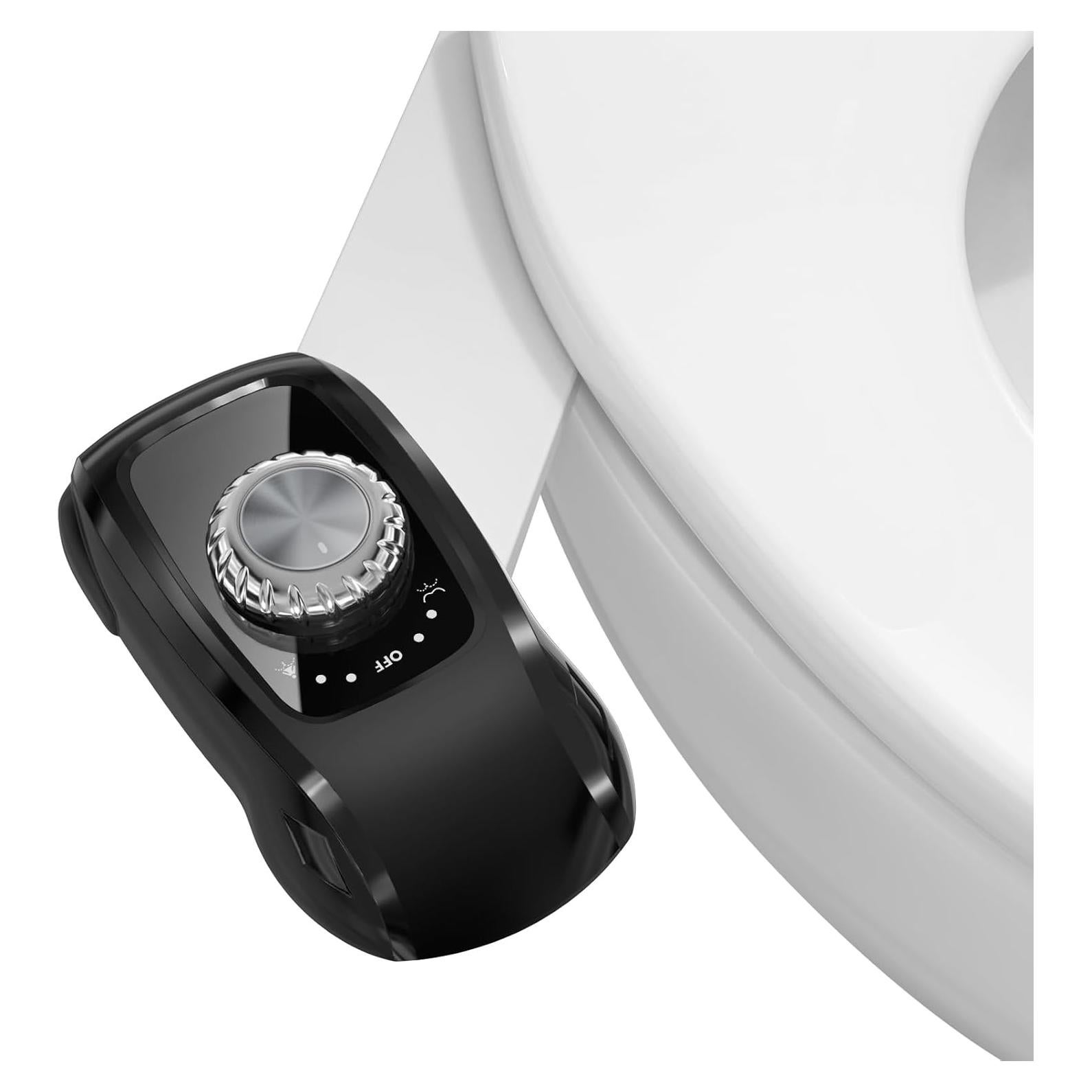 Accesorio de Bidet No Eléctrico Clirass Doble Boquilla Negro