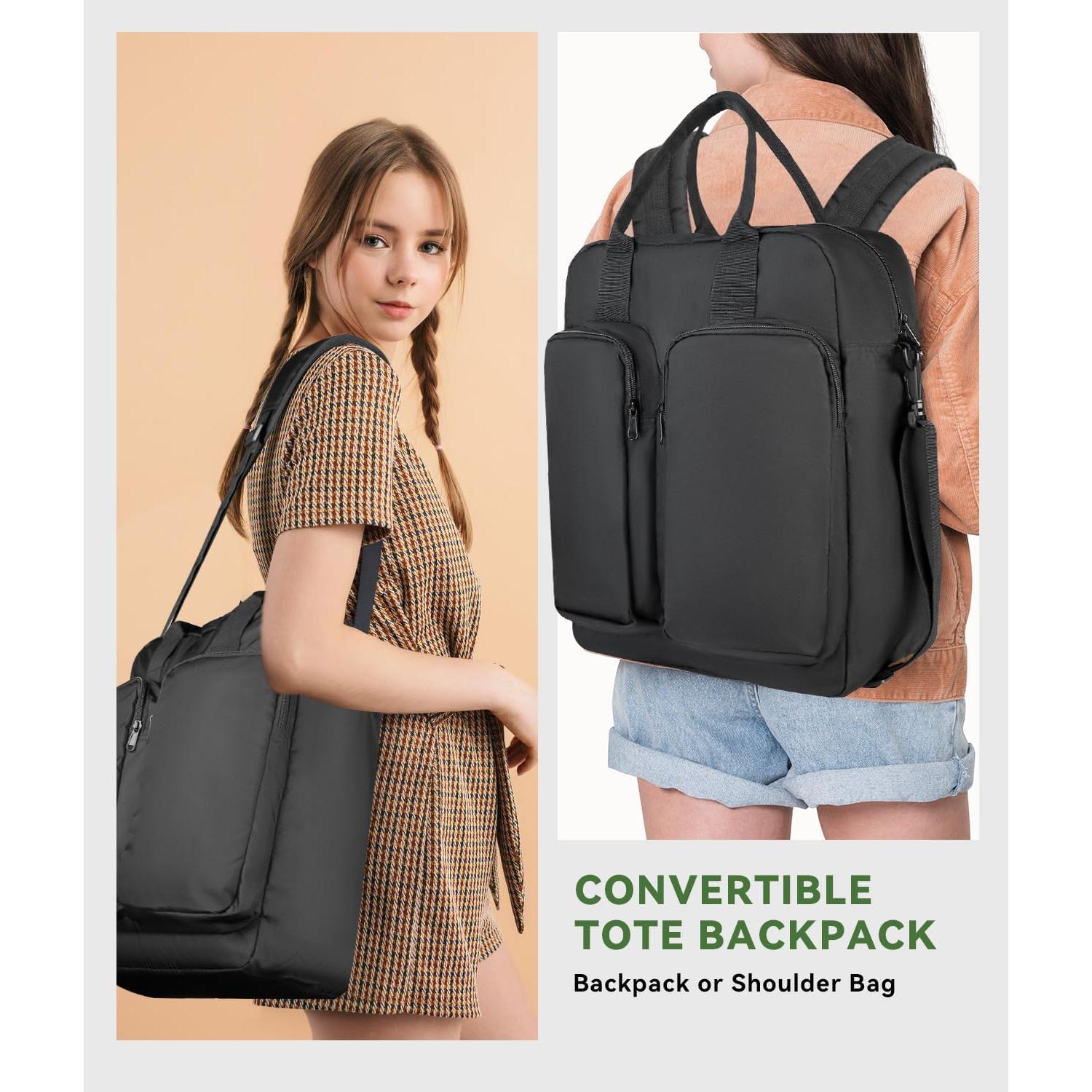 Mochila de viaje 40L para laptop 17" negra - Aprobada por vuelo