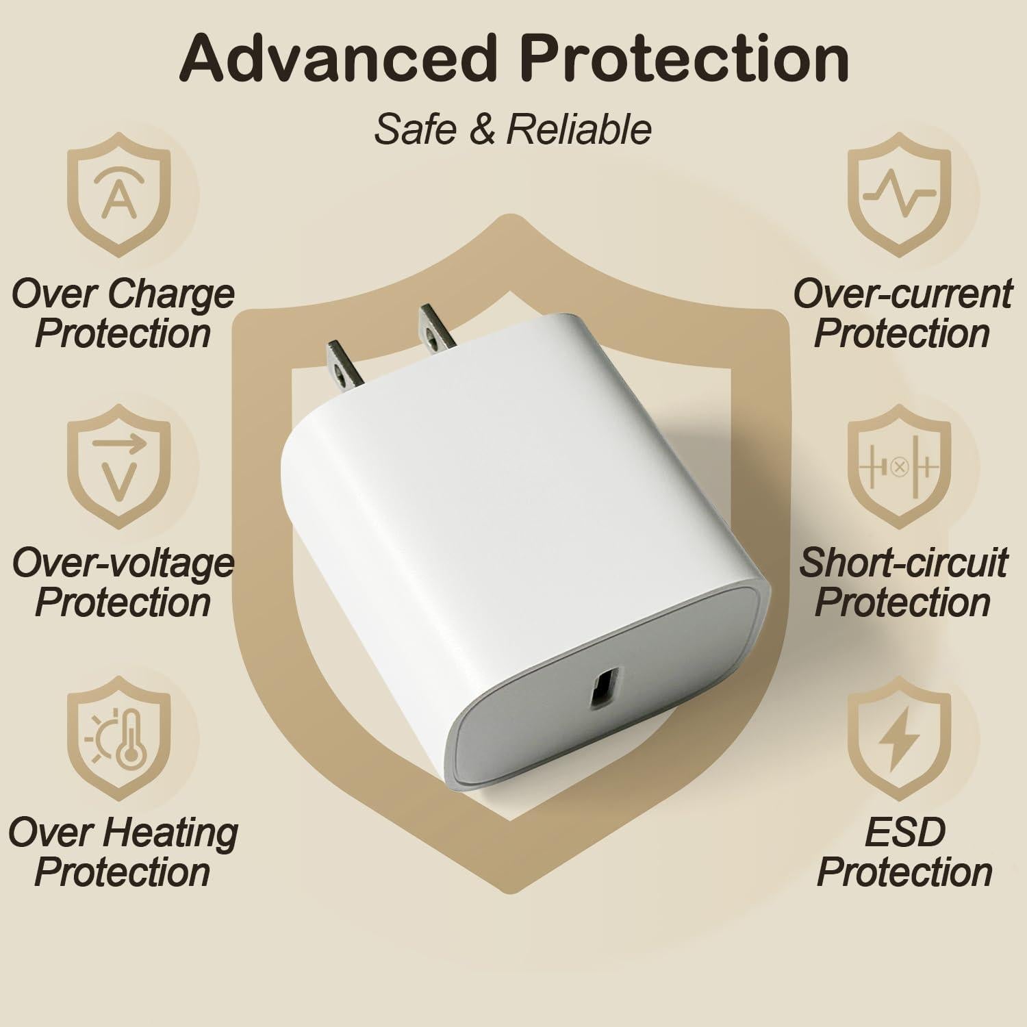 Cargador Rápido 20W USB-C EGK para Oculus Meta Quest 1/2/3 y Pico 4