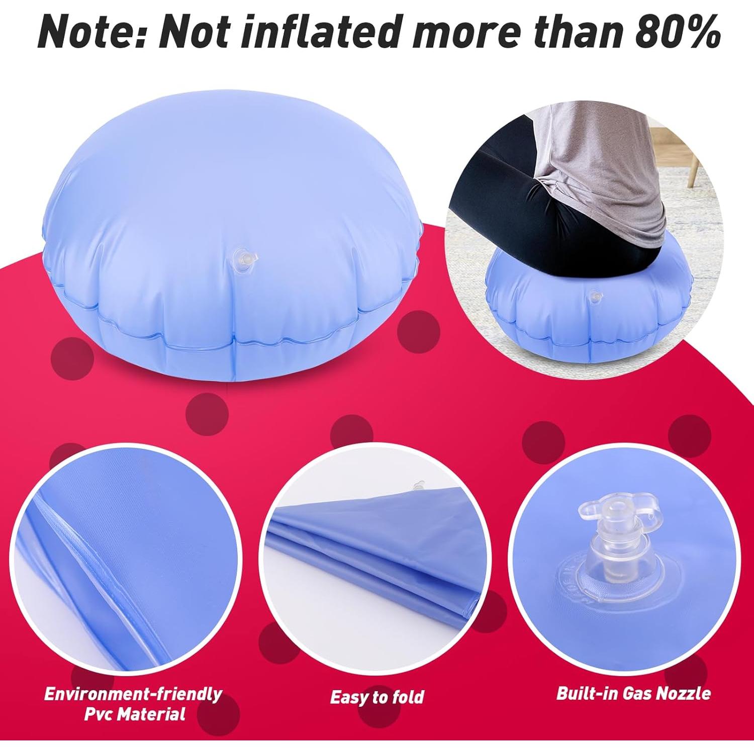 Asiento de columpio sensorial SUSIHOOH para niños - Rojo y Negro