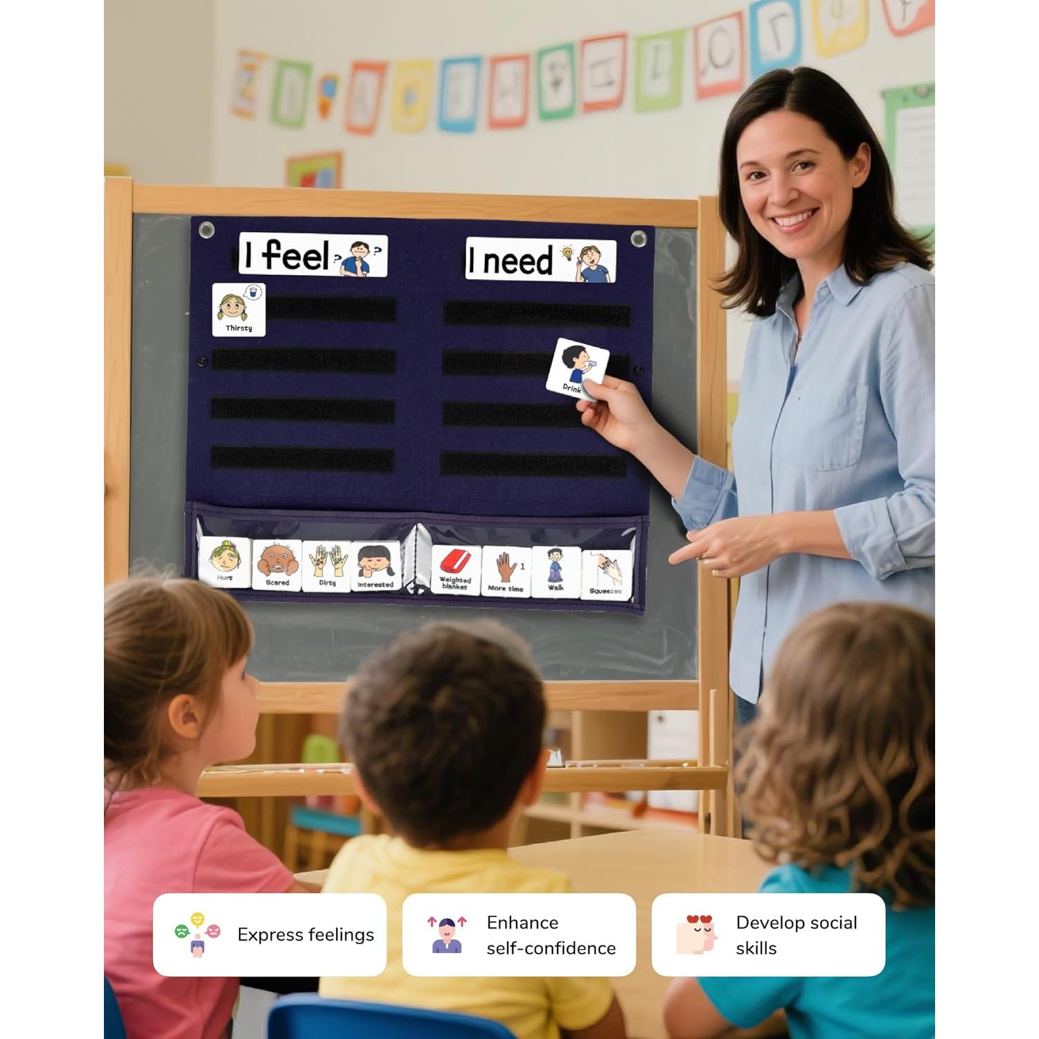 Gráfico de Sentimientos CHEFAN - Rincón de Calma para Aula