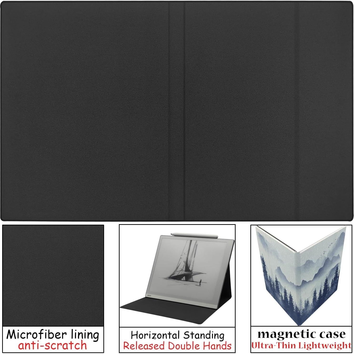 Funda Magnética Onyx Boox Go 10.3 PU Cuero Ultradelgada