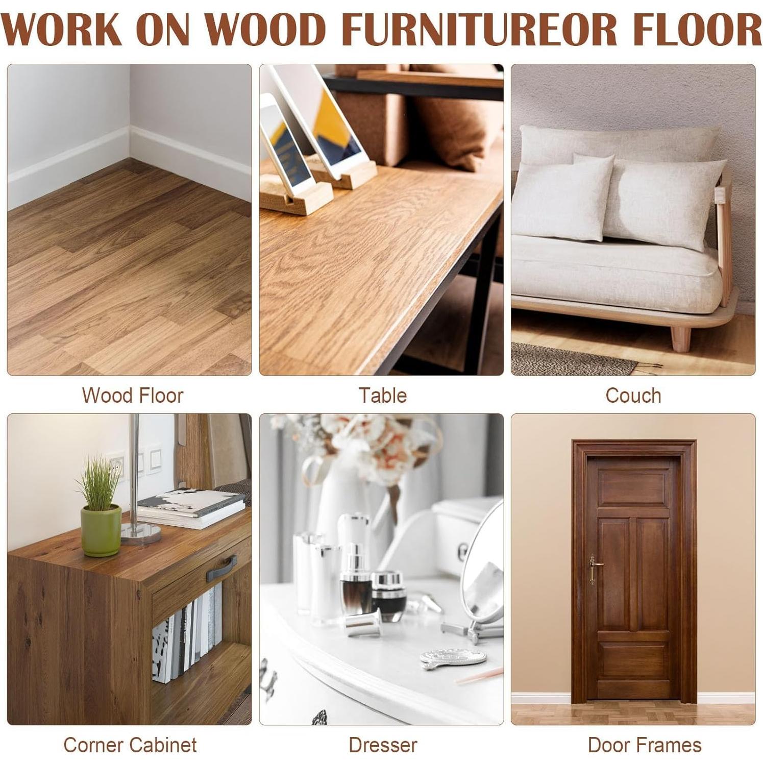 Kit de Reparación de Madera SEISSO 12 Colores para Muebles