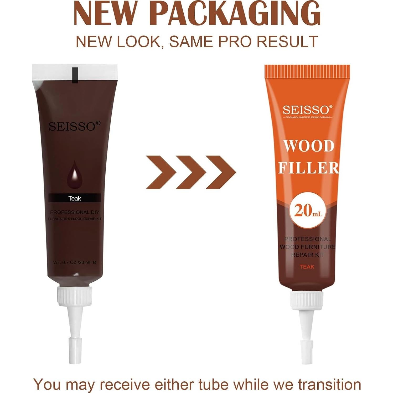 Kit de Reparación de Madera SEISSO 12 Colores para Muebles