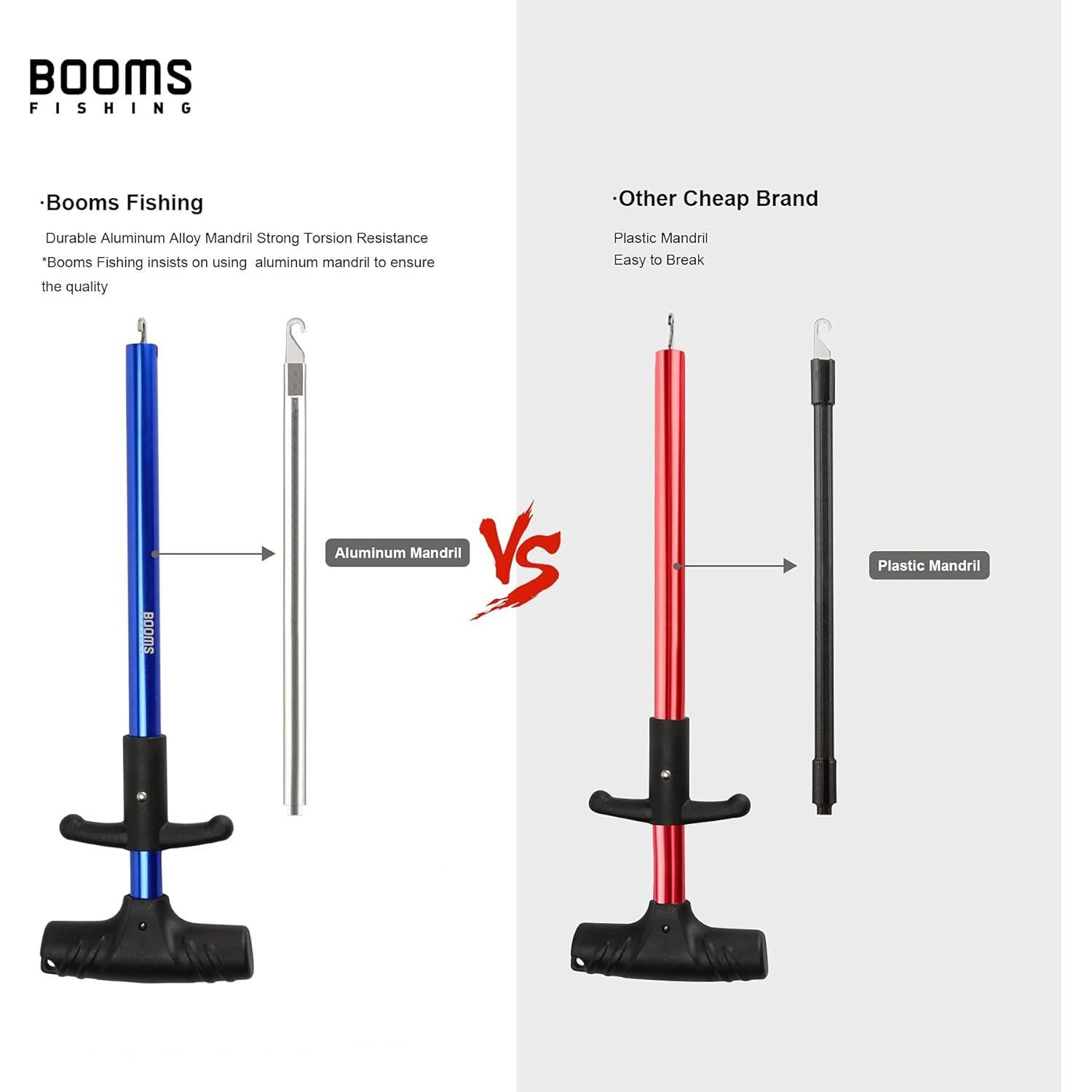 Quitanzuelos Booms Fishing R2 Aluminio 23x9 cm Negro