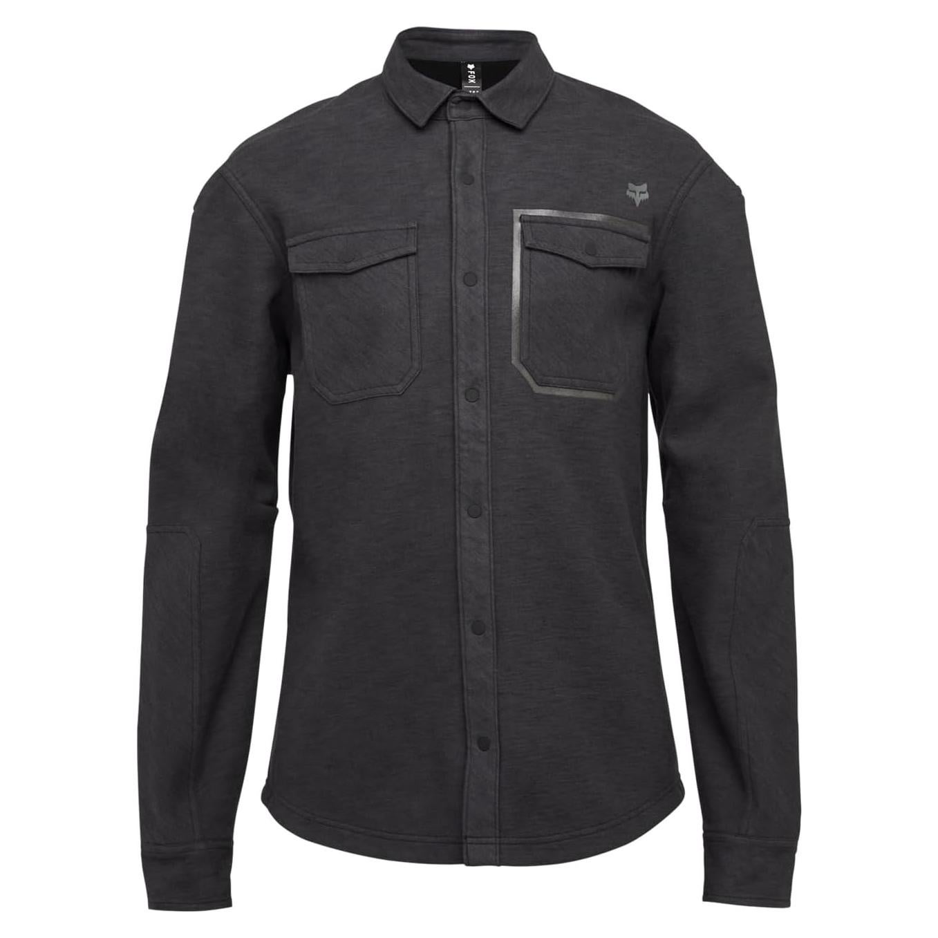 Camisa Flannel Windblock Fox Racing Hombre Negro Pequeño