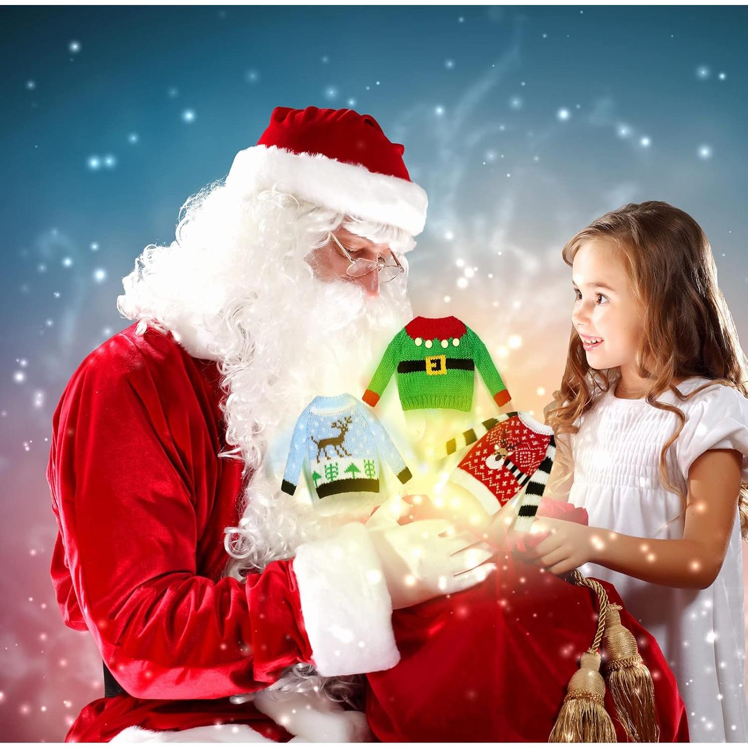 Conjunto de 6 Suéteres de Navidad para Muñeca Chalyna