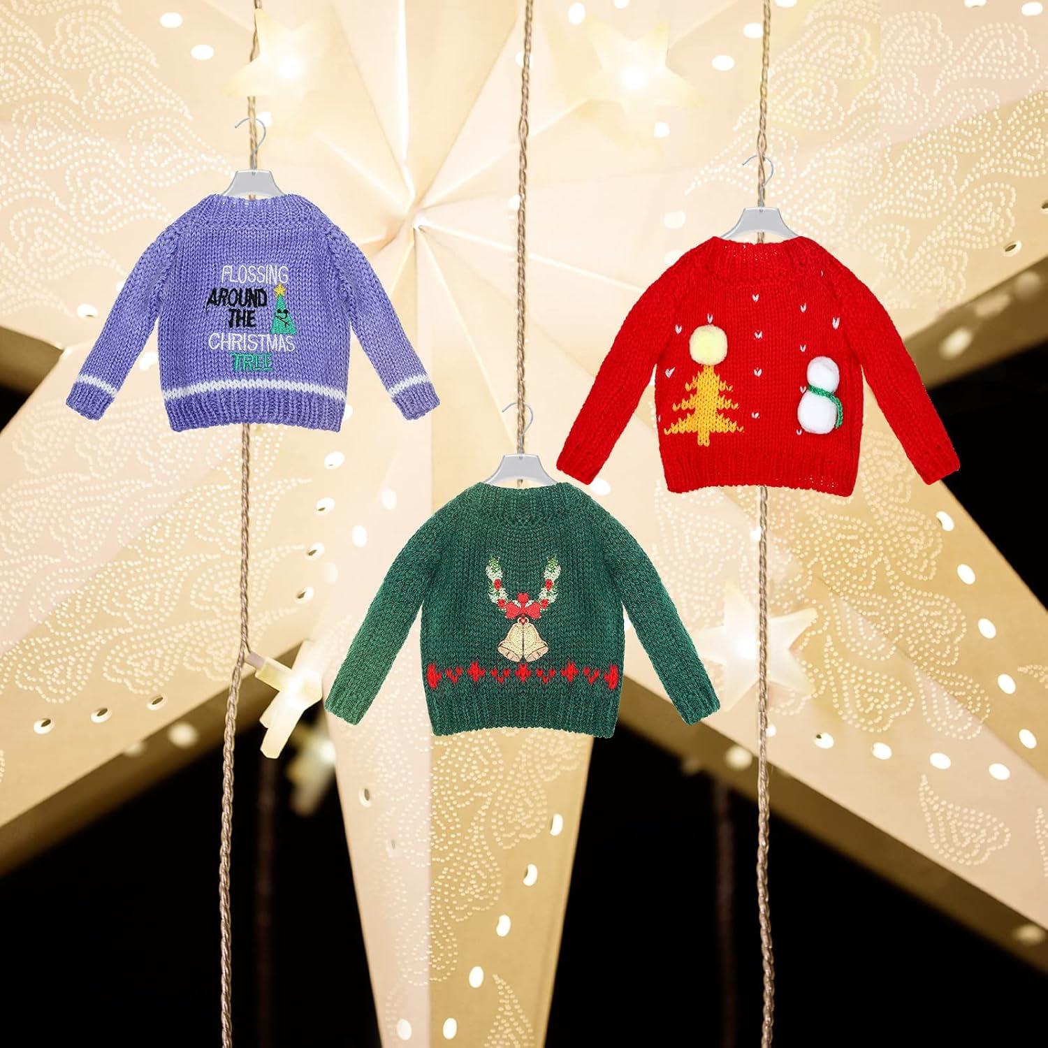 Conjunto de 6 Suéteres de Navidad para Muñeca Chalyna