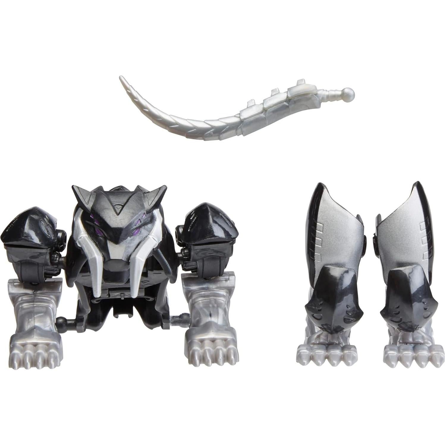 Figura de acción Black Panther Mechasaurs Hasbro 10 cm