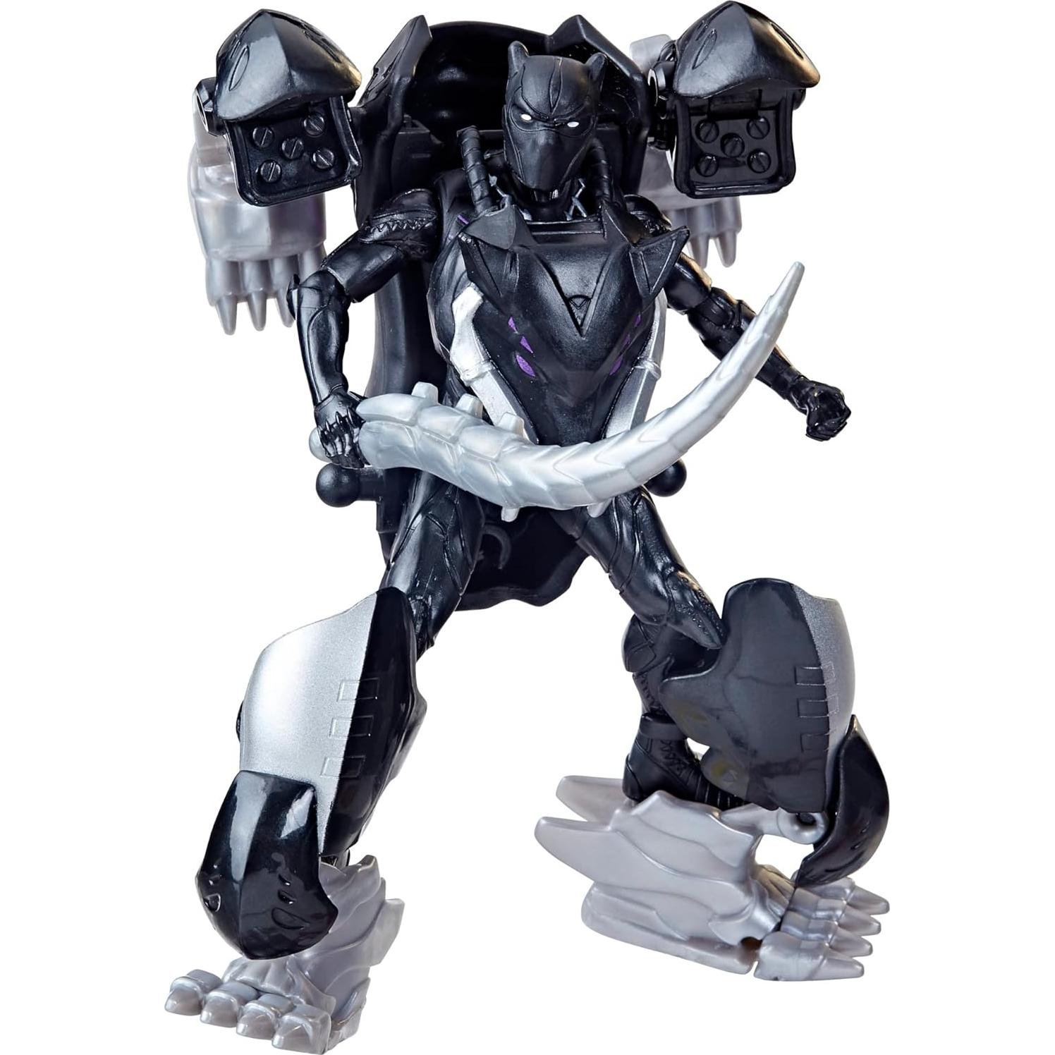 Figura de acción Black Panther Mechasaurs Hasbro 10 cm