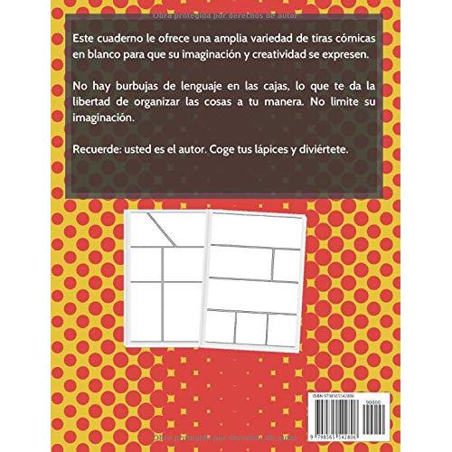 Mi Libro de Comics: 130 tableros en blanco para crear tu propio cómic, con una gran variedad de modelos | ¡El autor eres tú! El autor eres tú! : ... aman los cómics y el man (Spanish Edition)