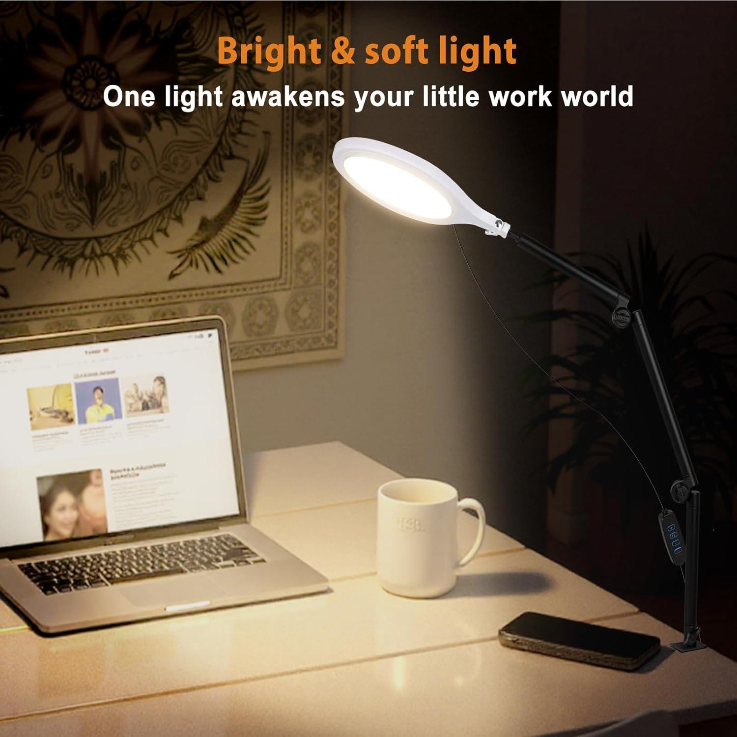 Luz de Anillo LED GSY 10" con Soporte y Abrazadera Ajustable