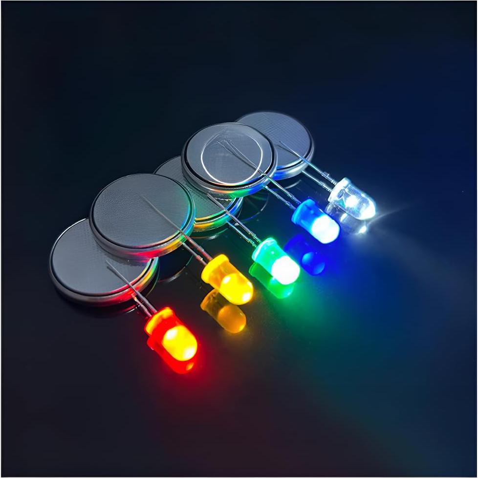 Kit de Diodos LED 3mm y 5mm Maygyrain 750 Piezas 10 Valores