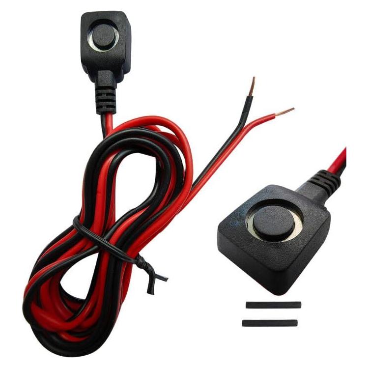 Interruptor Momentáneo CARSANBO 12V 24V con Cable 0.5M