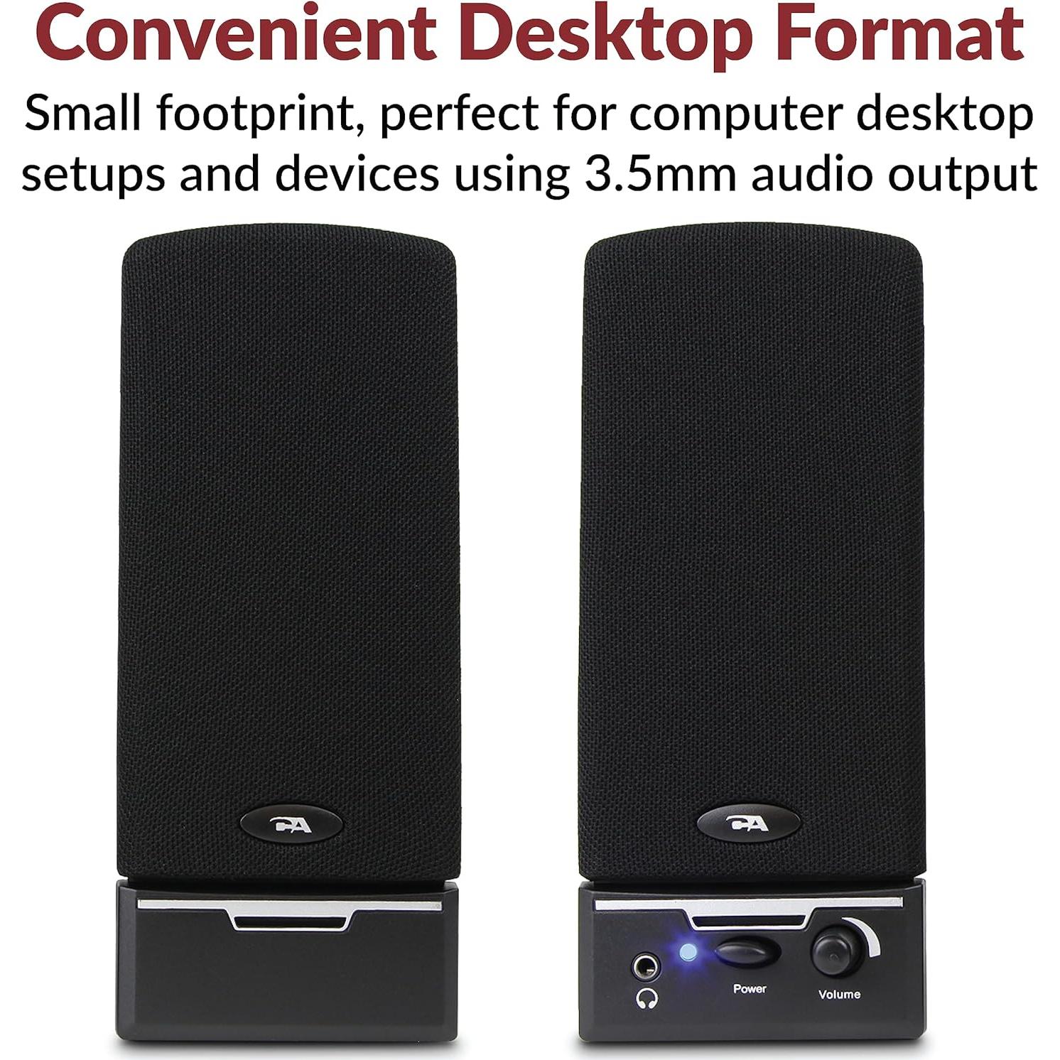 Altavoces Estéreo Cyber Acoustics CA-2014, 2.0, 0.66 kg