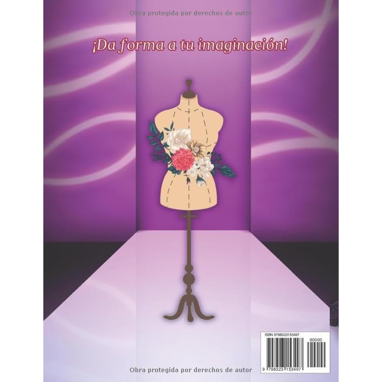 Vestidos: Libro para Colorear para Mujeres y Adolescentes, 62 Vestidos de Novia y Fiesta Modernos y Vintage y 62 Páginas de Bocetos de Diseño para Crear el «Vestido Perfecto». (Spanish Edition)