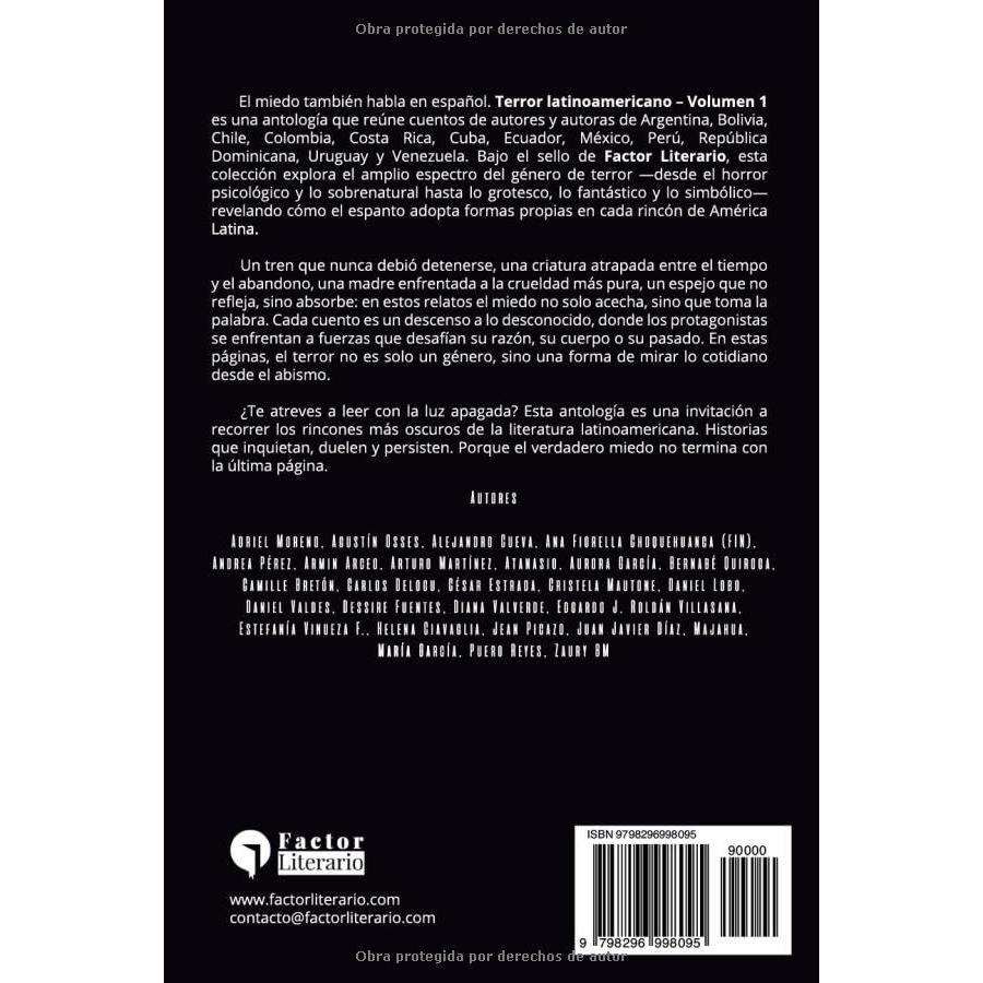 Terror Latinoamericano: Antología de cuentos - Vol 1 (Spanish Edition)